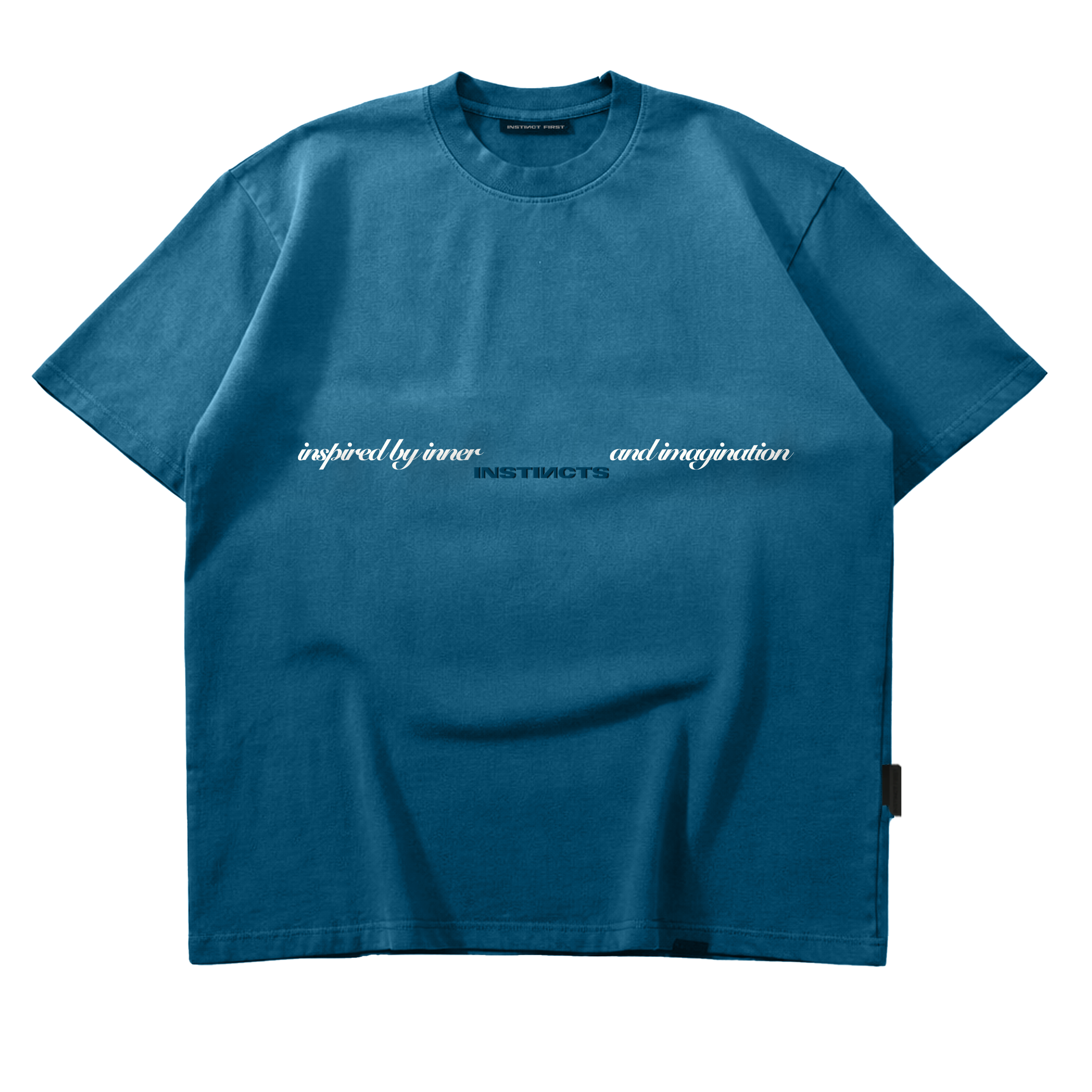 Inner Forces Oversized Tshirt (Ocean Blue)