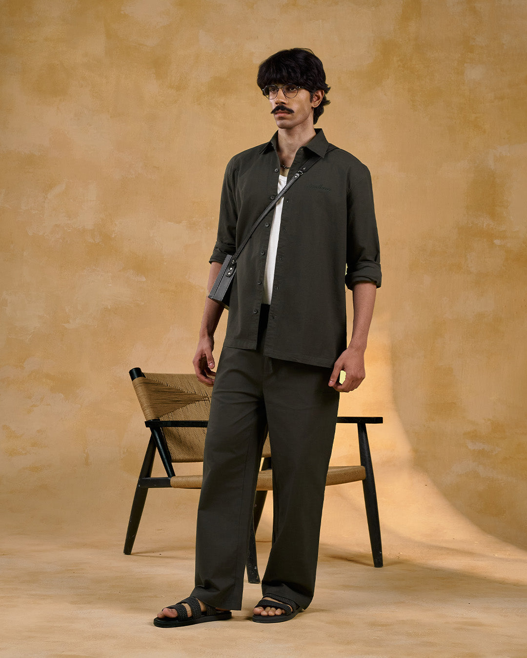 Co-ord Straight Pant Olive