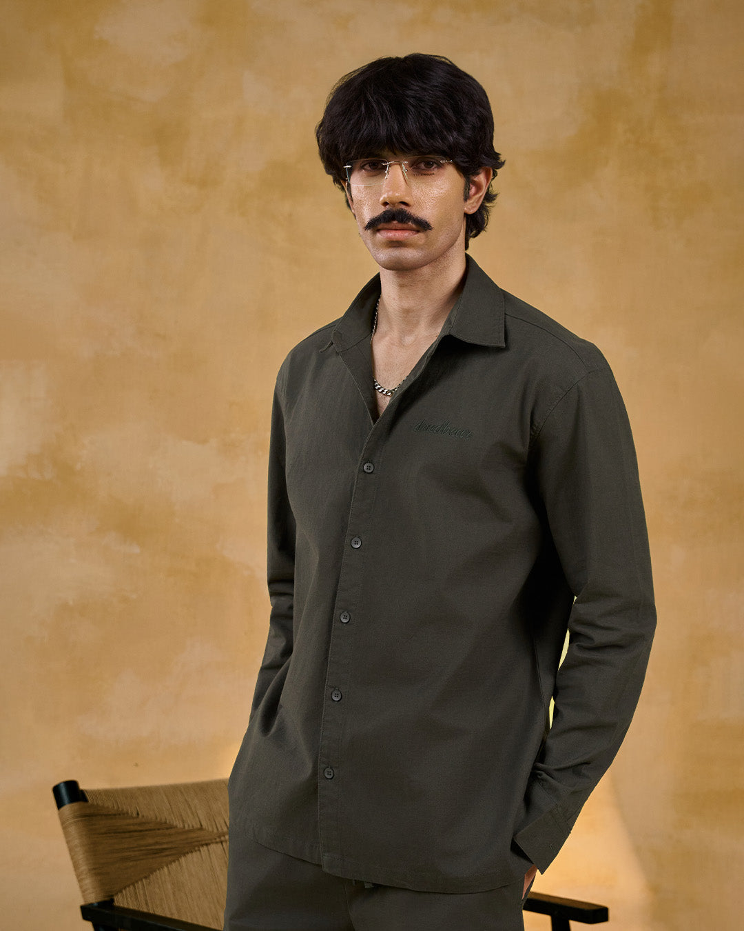 Co-ord Shirt Olive