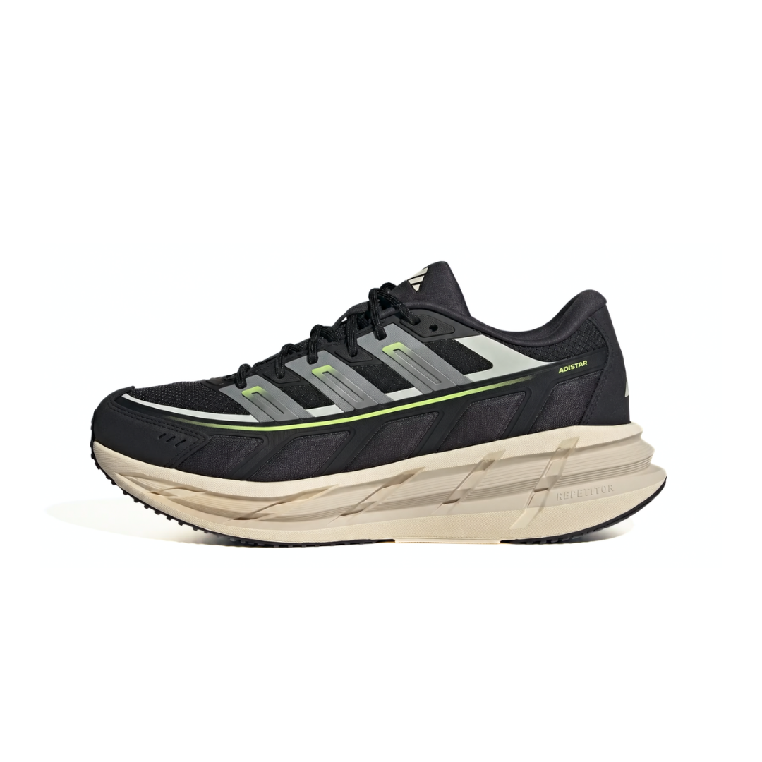 adidas Adistar SPW Core Black Trace Grey Metallic Frozen Lemon