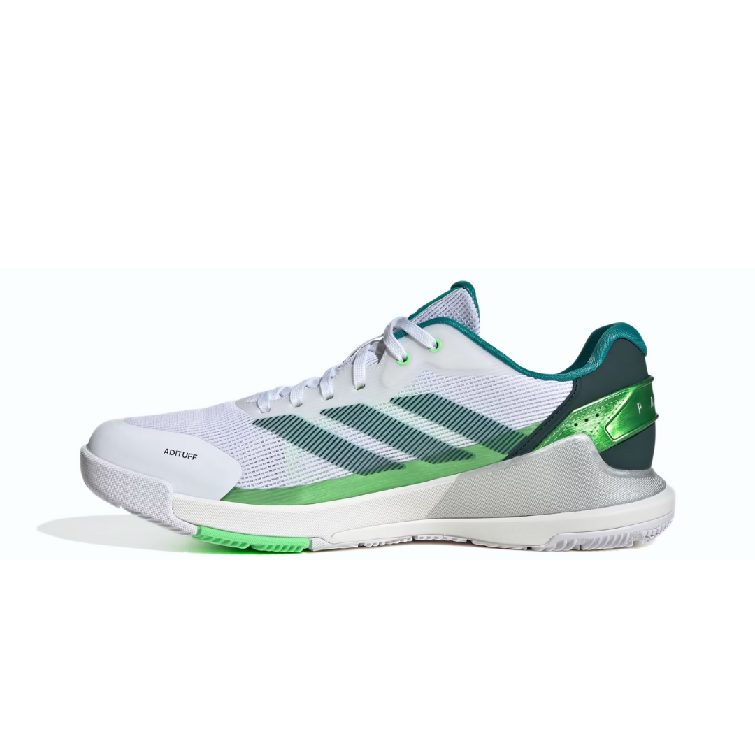 adidas Crazyquick Padel Cloud White Aurora Ivy Lime Burst