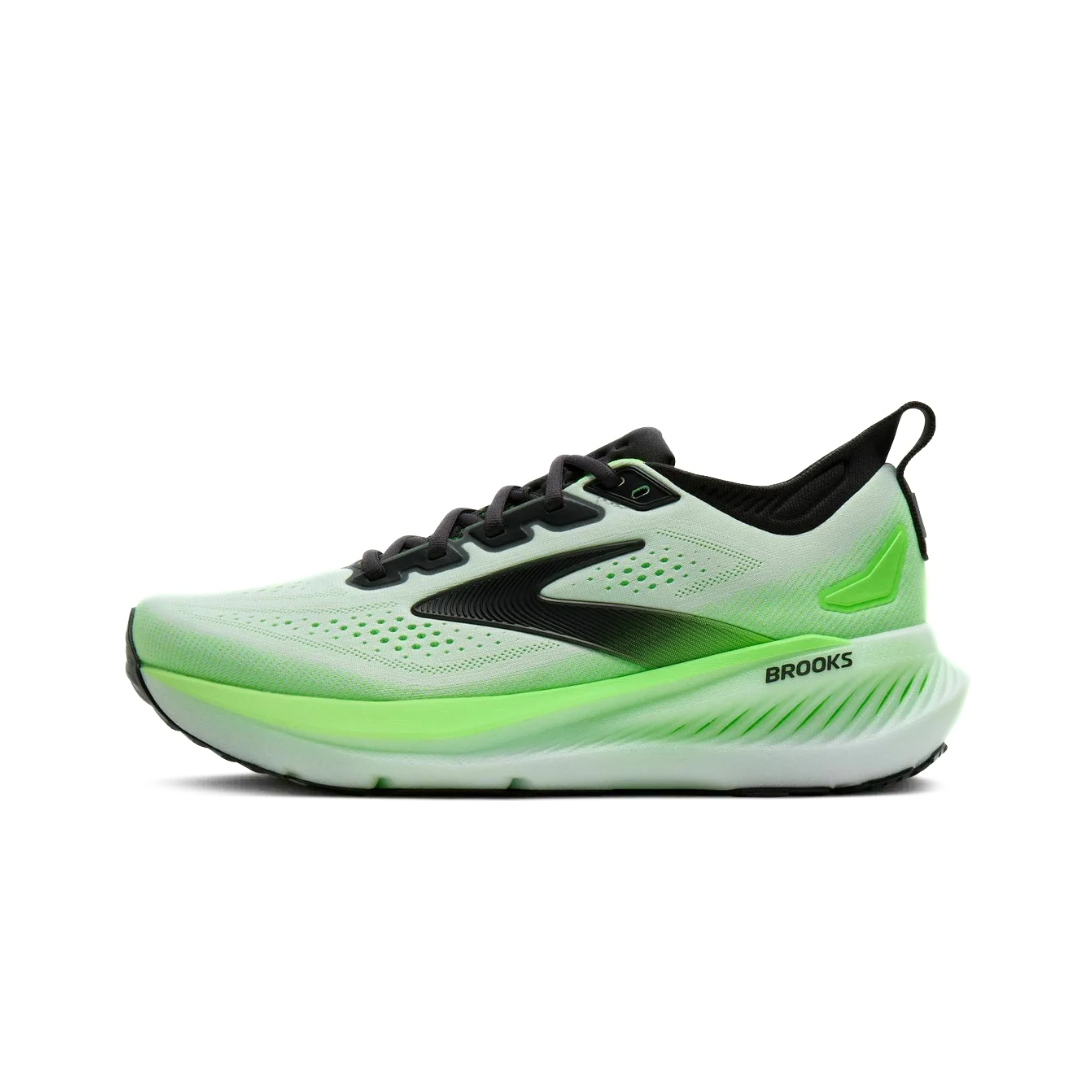 Brooks Glycerin 23 White Phantom Green Gecko