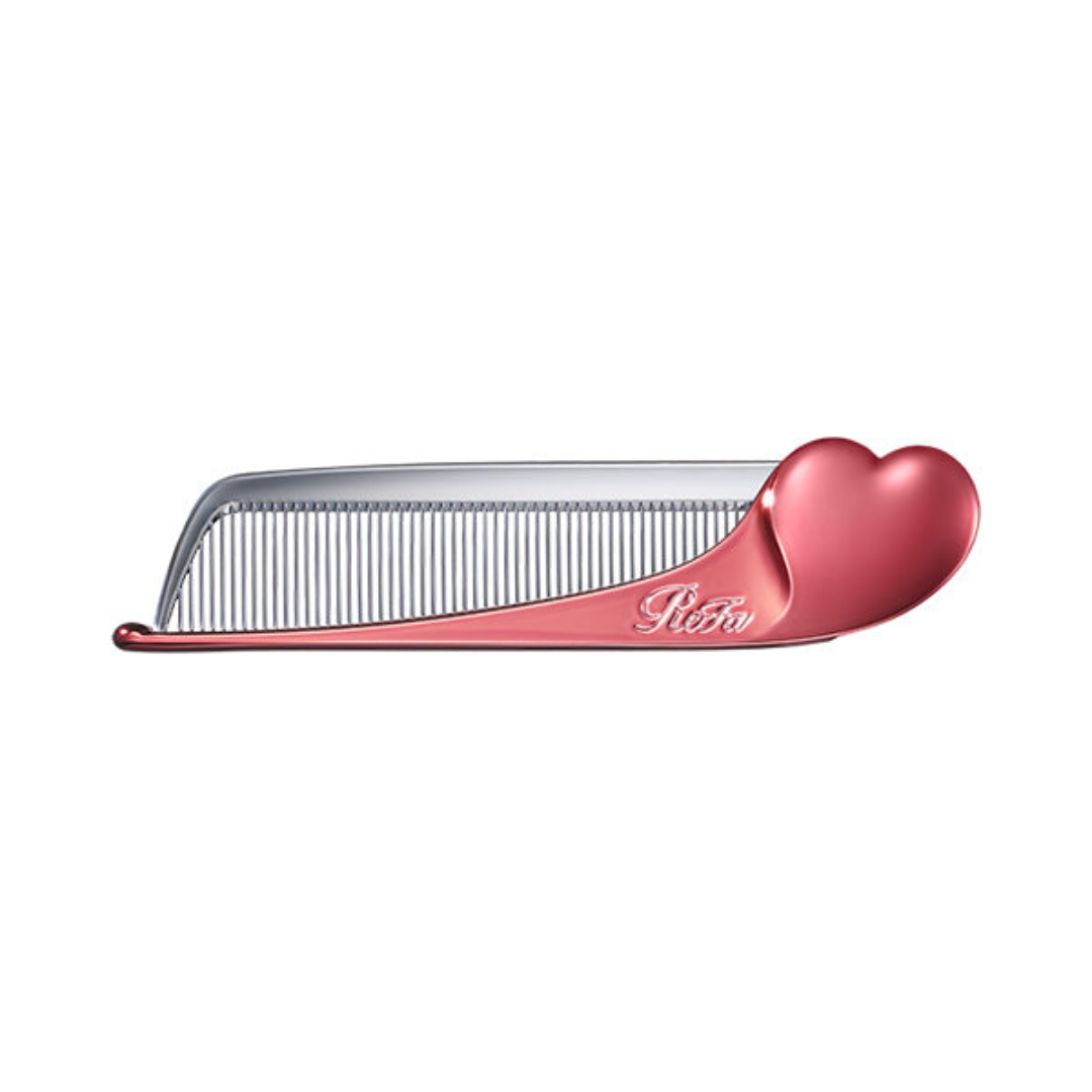 Refa Heart Comb Aira Shine Red