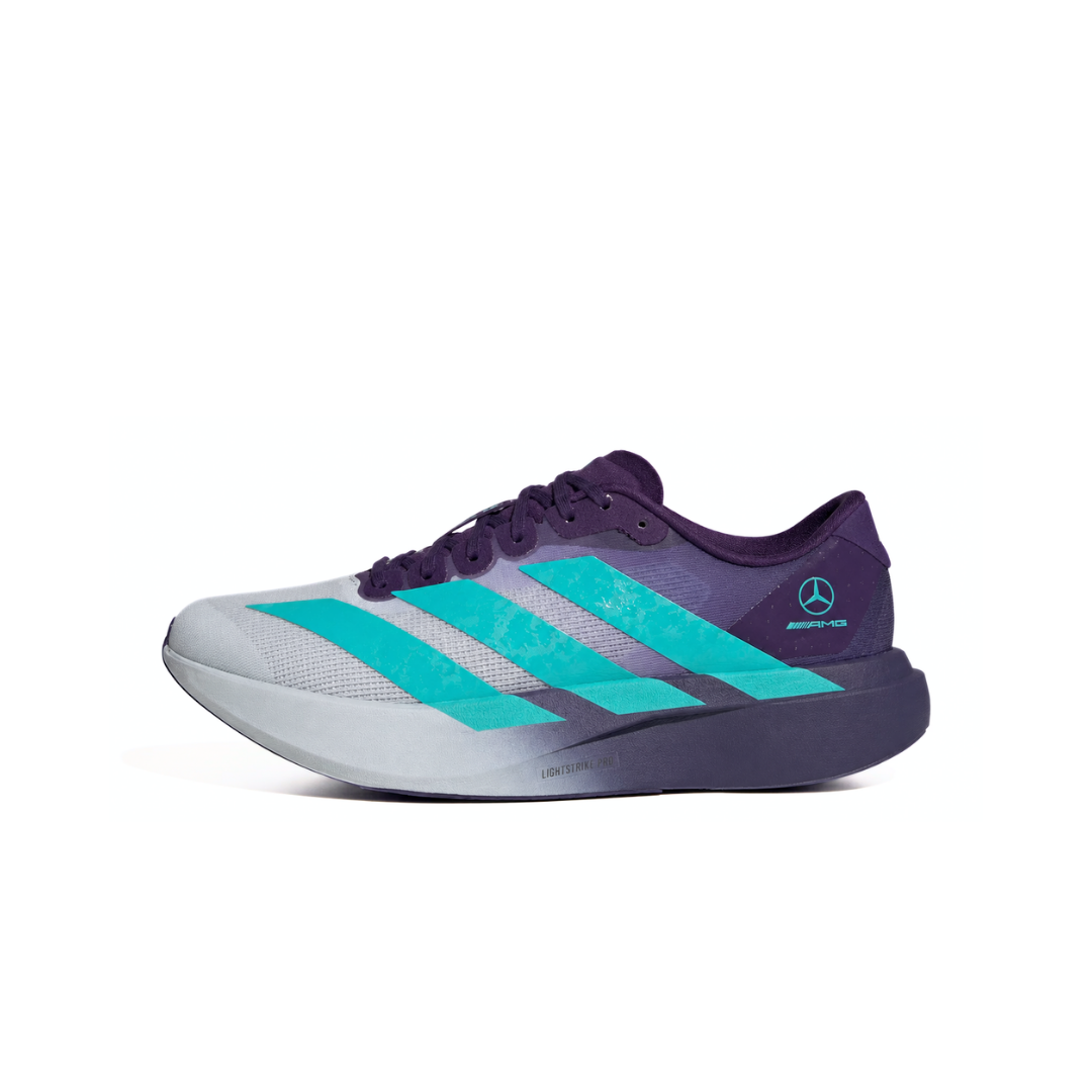 ADIDAS ADIZERO EVO SL MERCEDES AMG PETRONA F1 TEAM Blue Tint Dark Purple