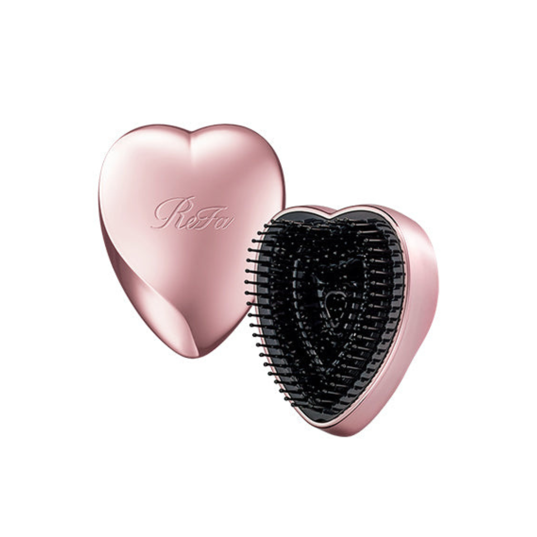 Refa Heart Brush Rose Gold