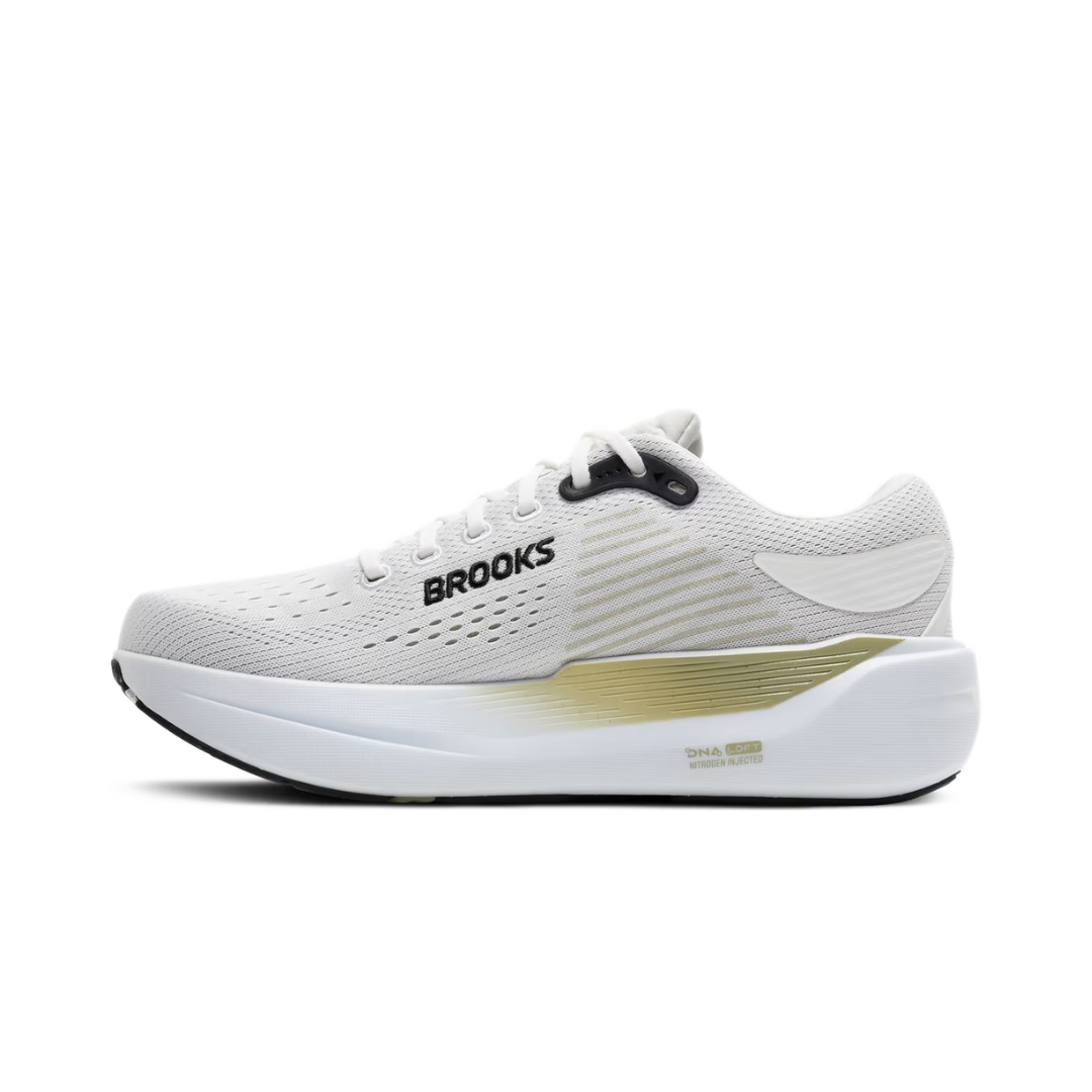 Brooks Ghost Max 3 Bright White Tea Black