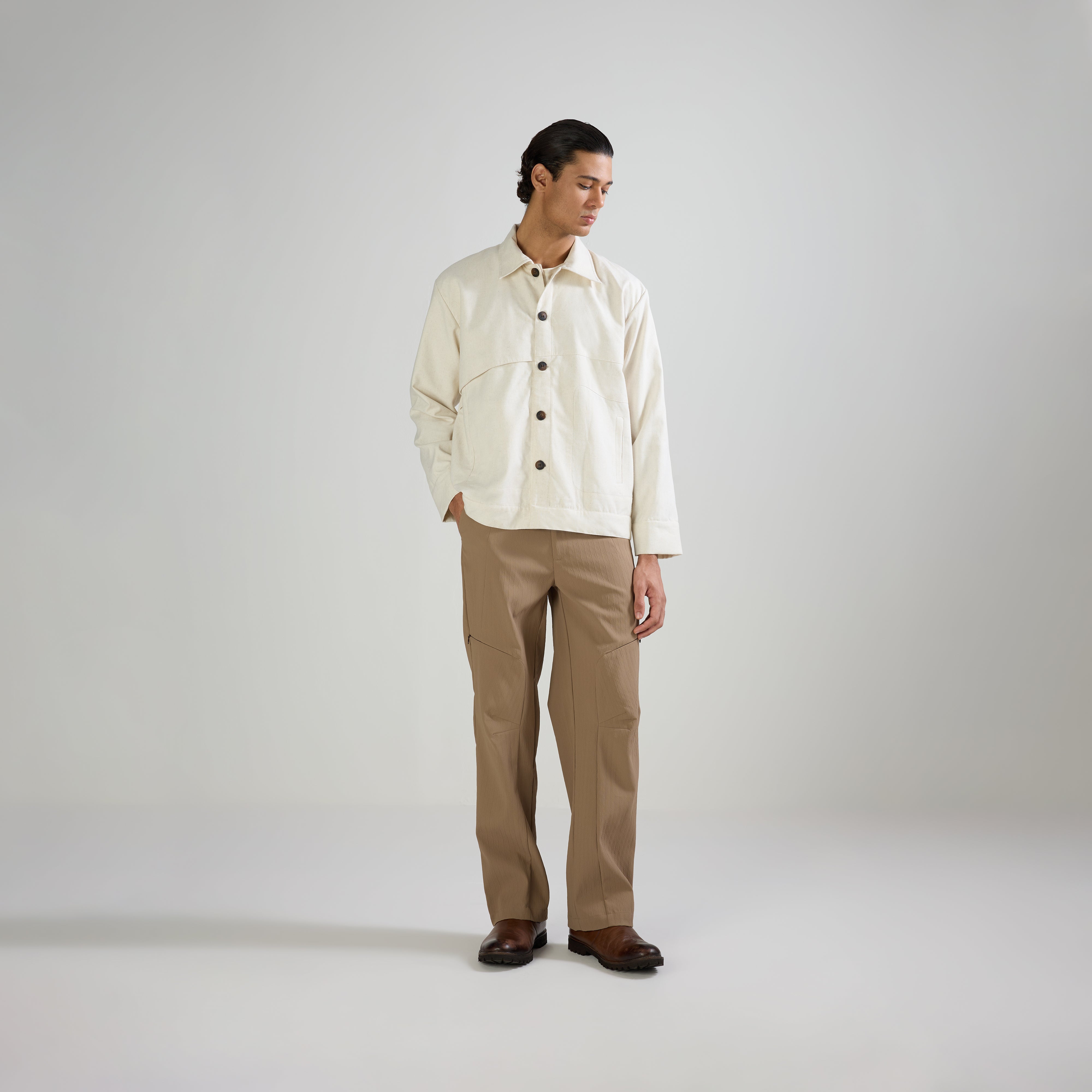 TECHNICAL PANTS - BROWN