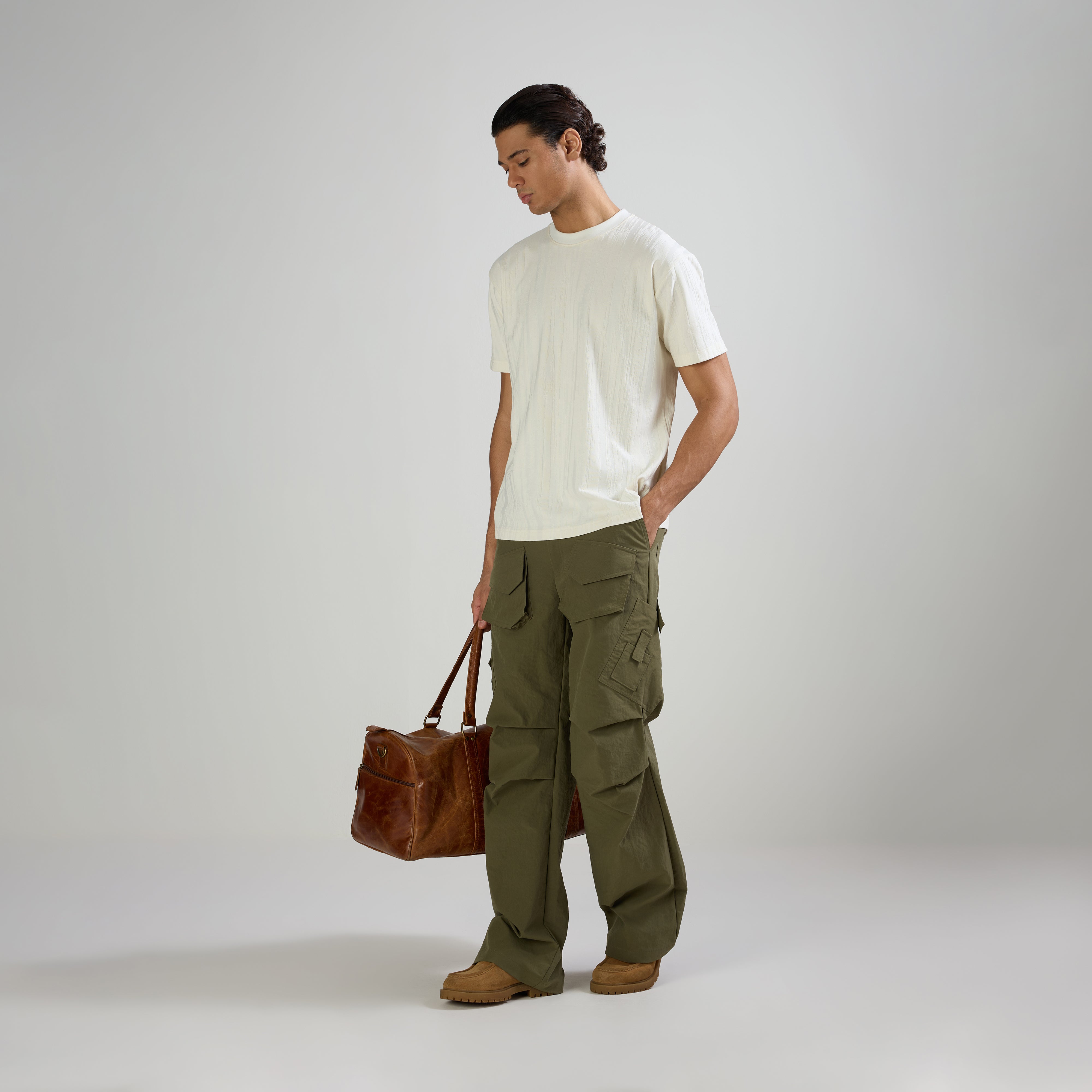 PARACHUTE PANTS TYPE-2 - OLIVE