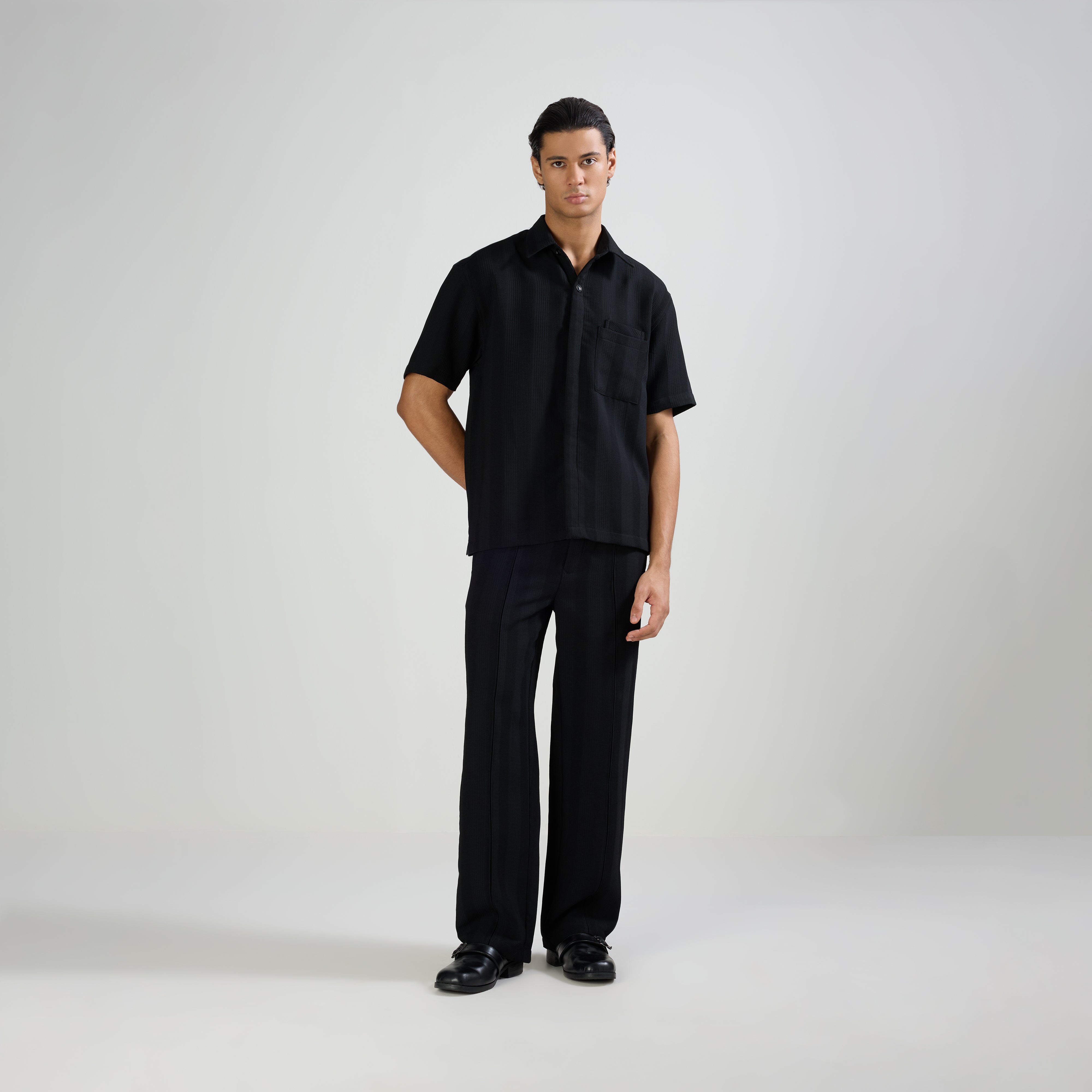 BMW SIGNATURE SHIRT - BLACK