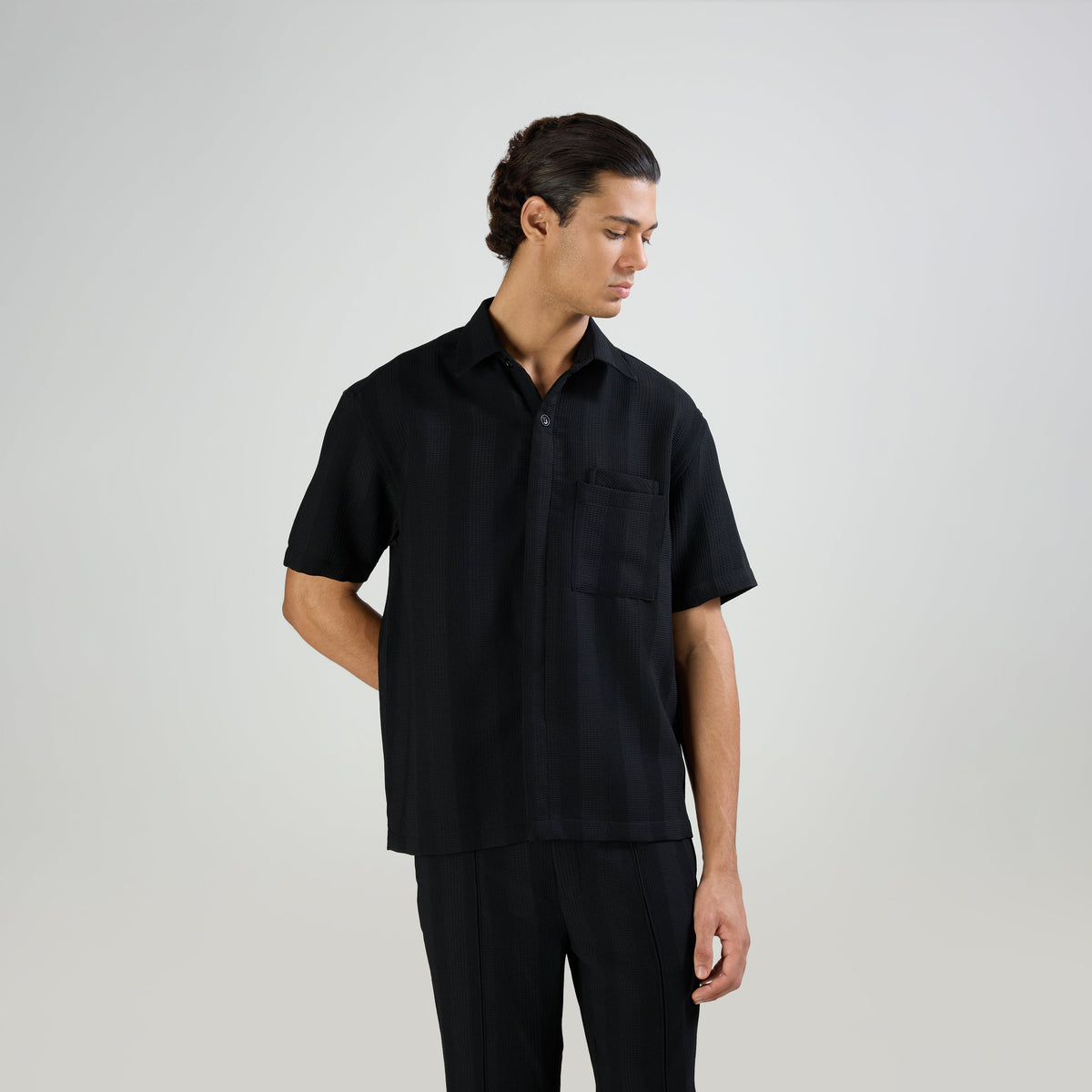 BMW SIGNATURE SHIRT - BLACK