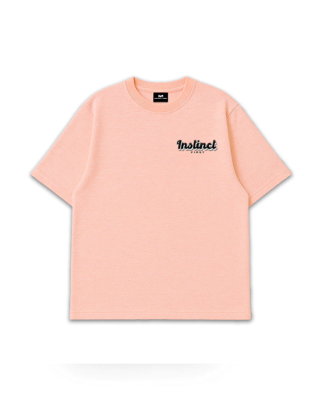 Retro Melange - Oversized T-shirt (Orange)