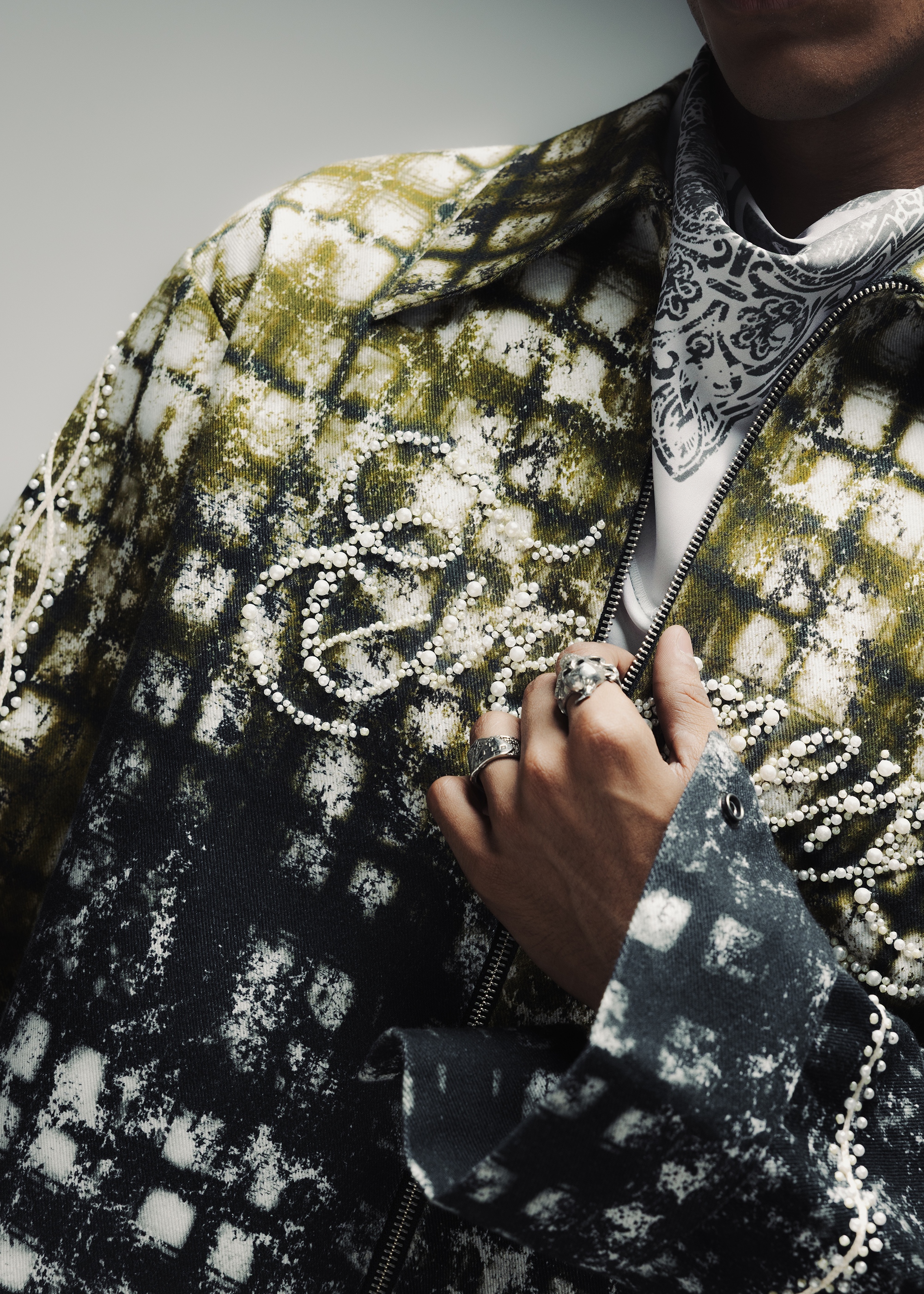 Pearl stitch FLNL jacket