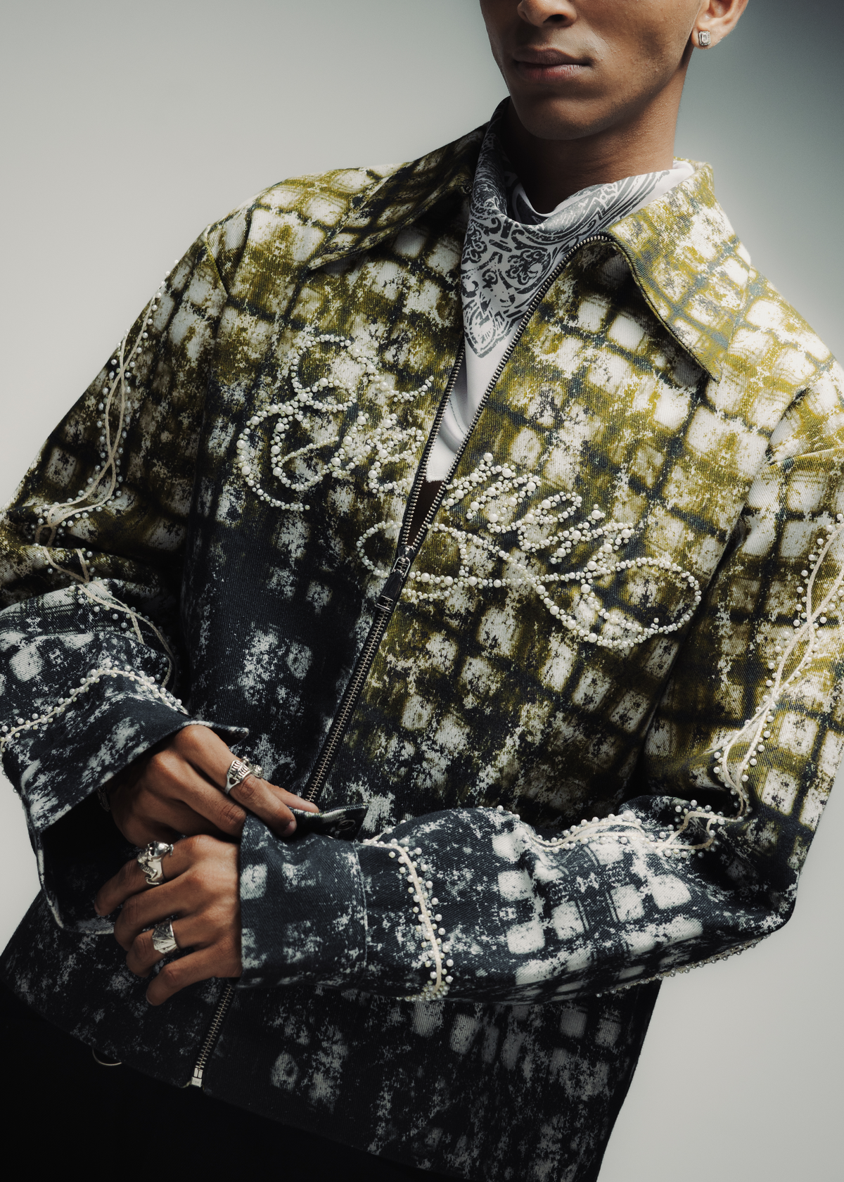 Pearl stitch FLNL jacket