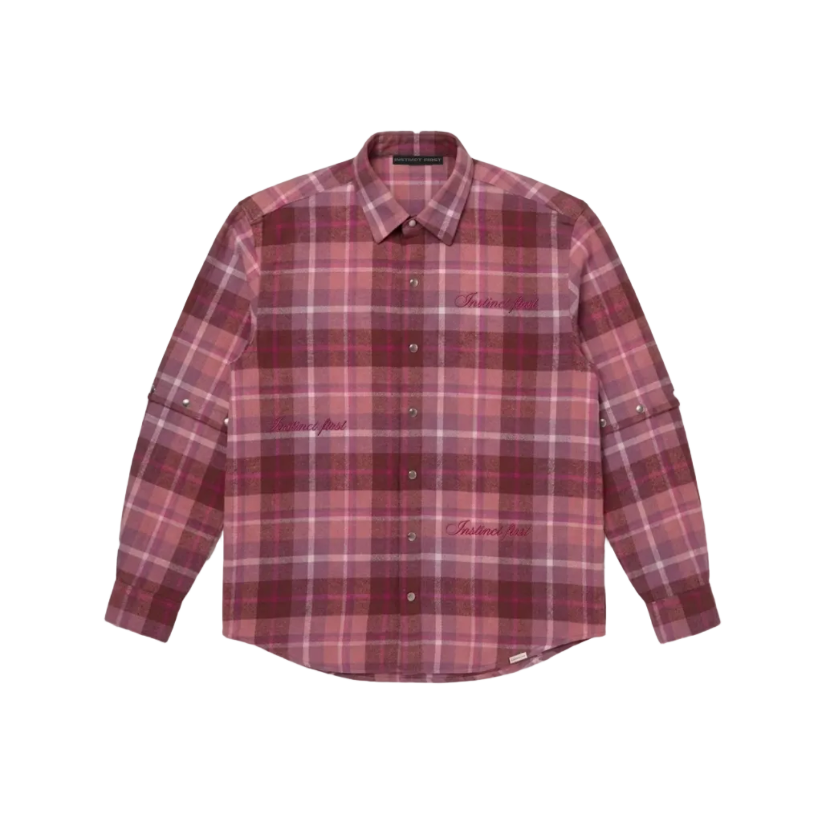 Detachable Sleeve - Oversized Shirt (Pink)