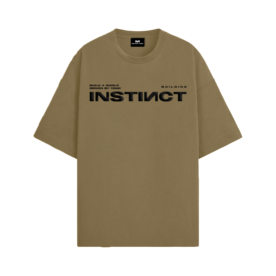 Oversized T-shirt - (Pirate Brown)