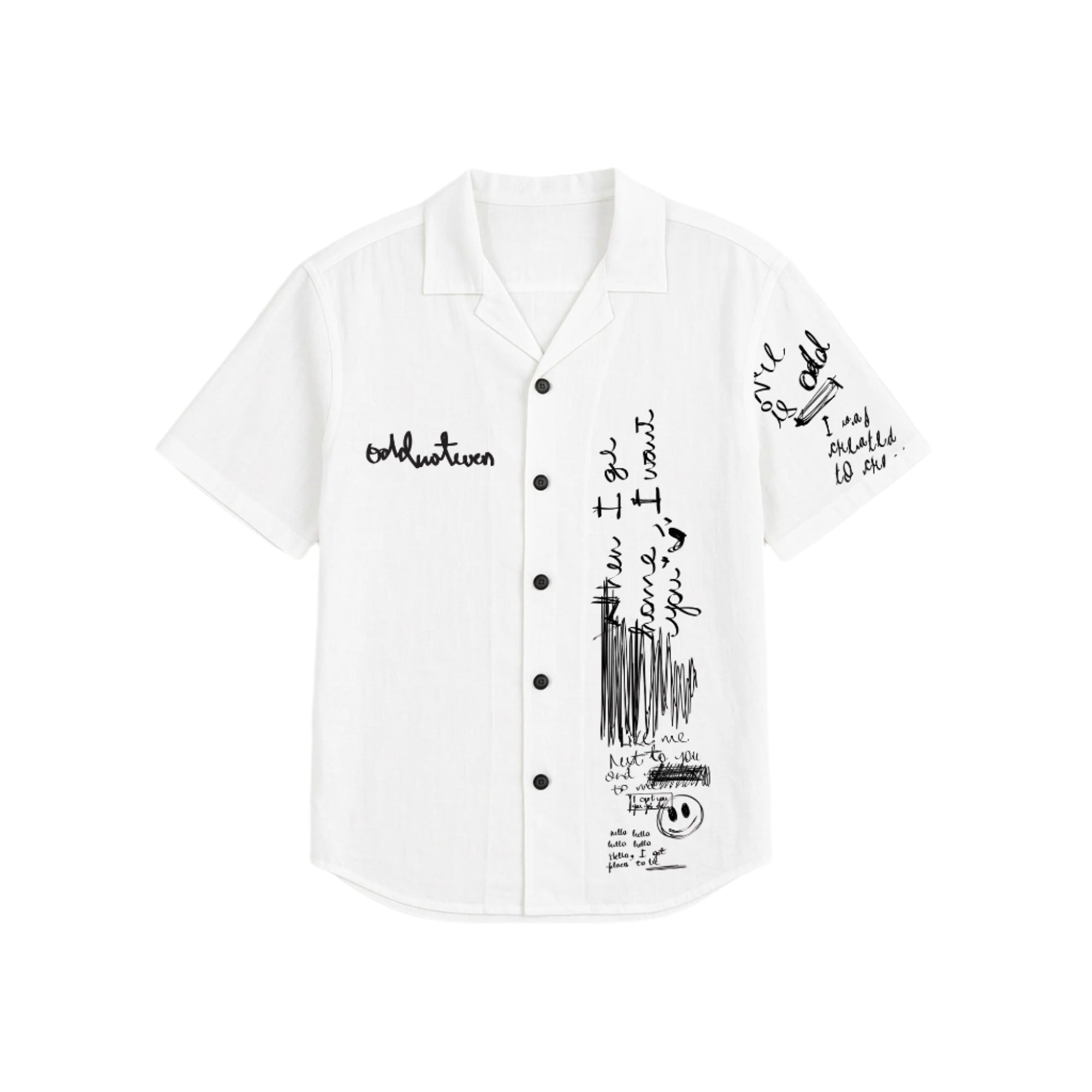 'Places to be' Linen Shirt