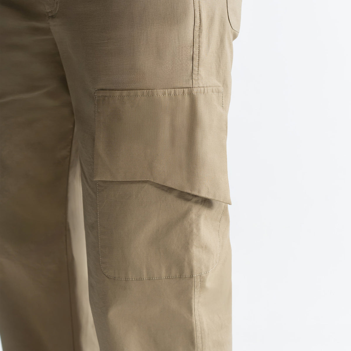 RIPSTOP CARGO PANTS - KHAKI