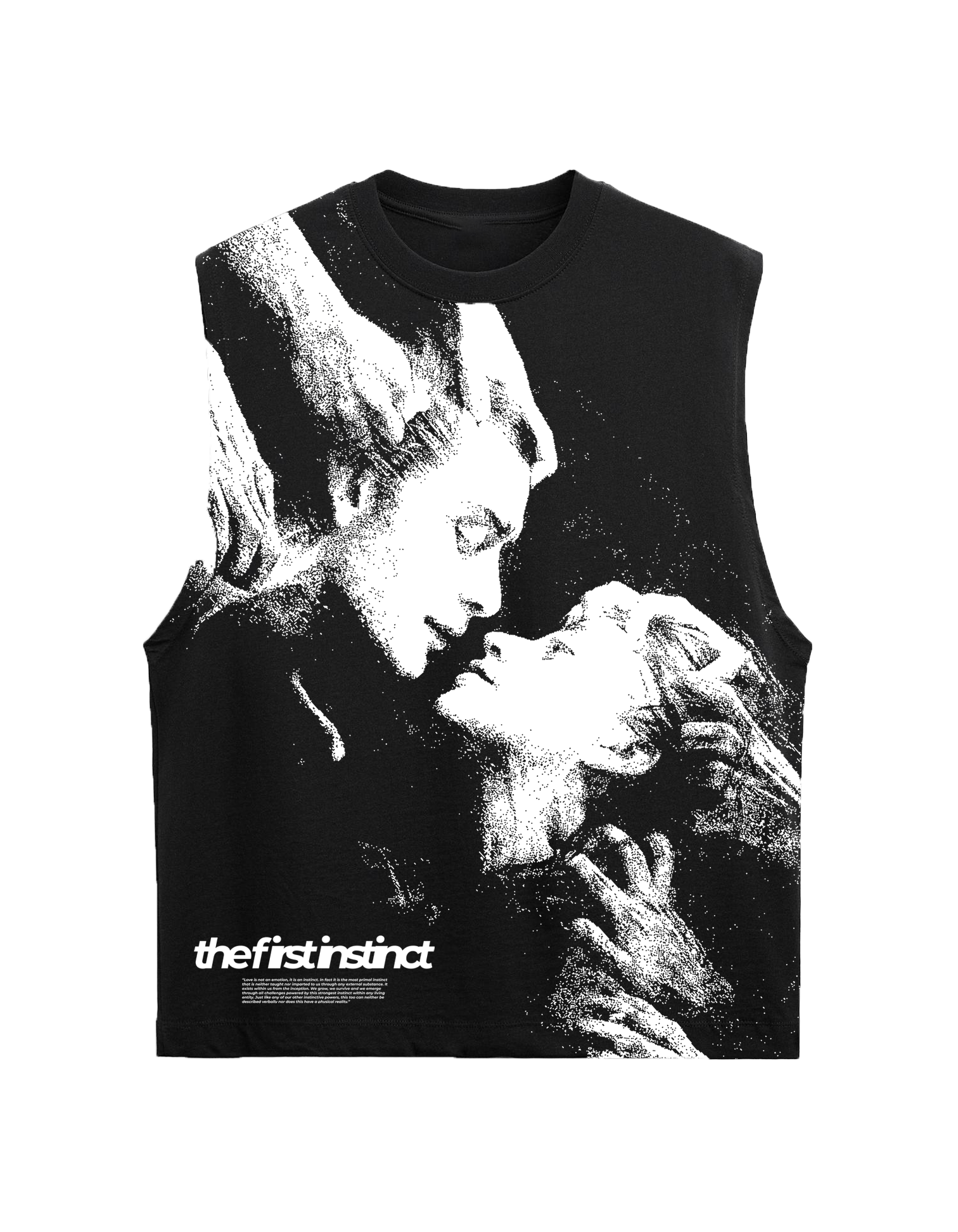 The First Instinct - Sleeveless T-shirt (Black)