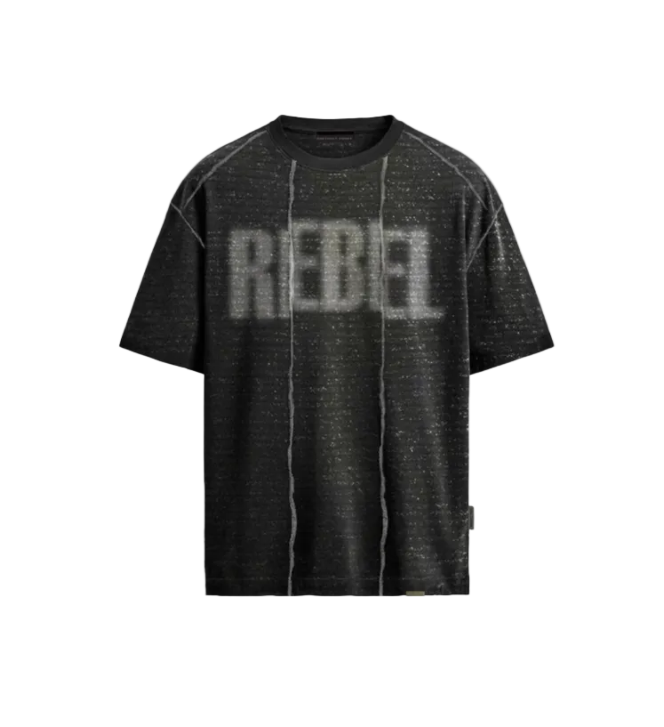 Rebel - Oversized T-shirt (Charcoal)