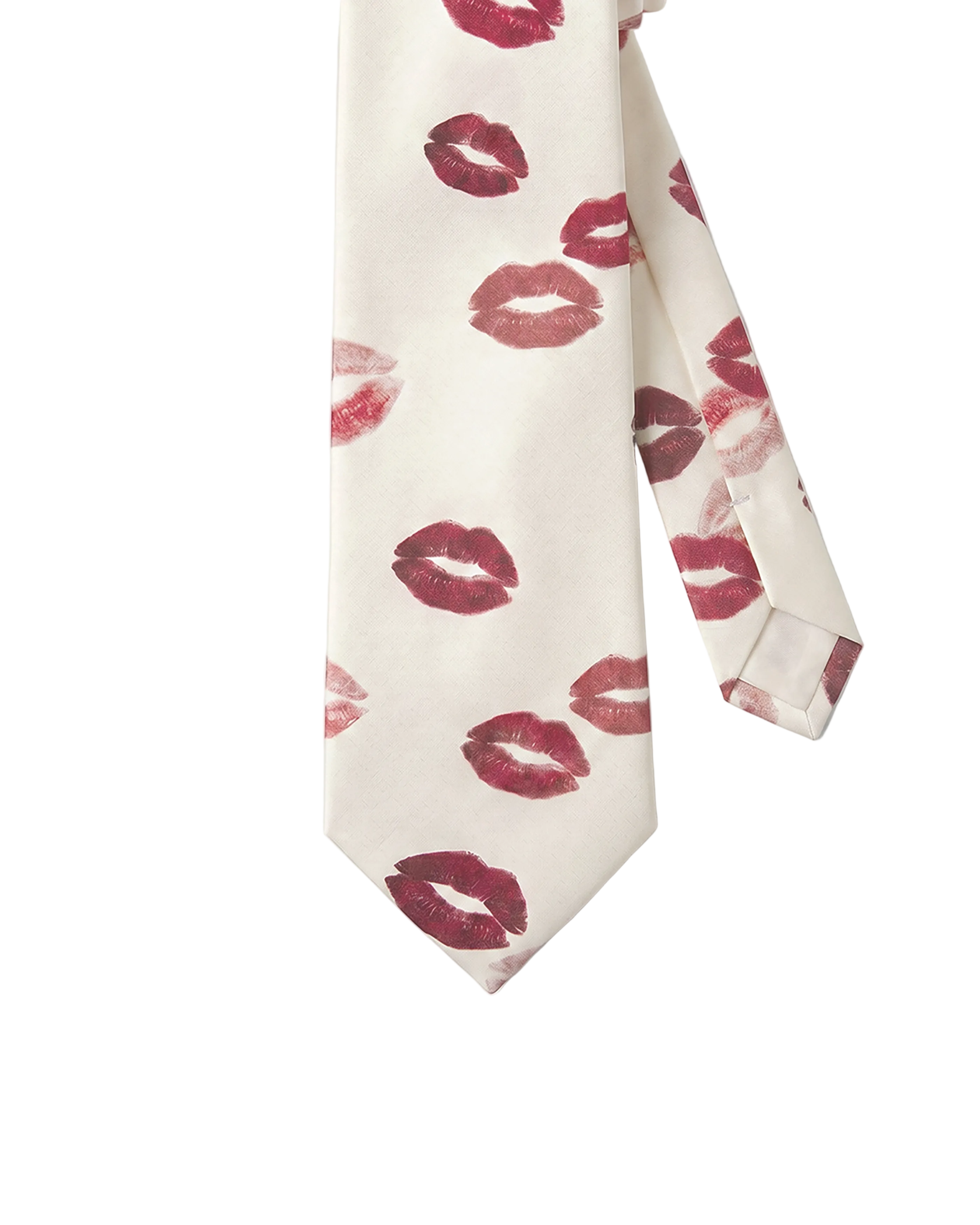 Kissed Tie | Milk White