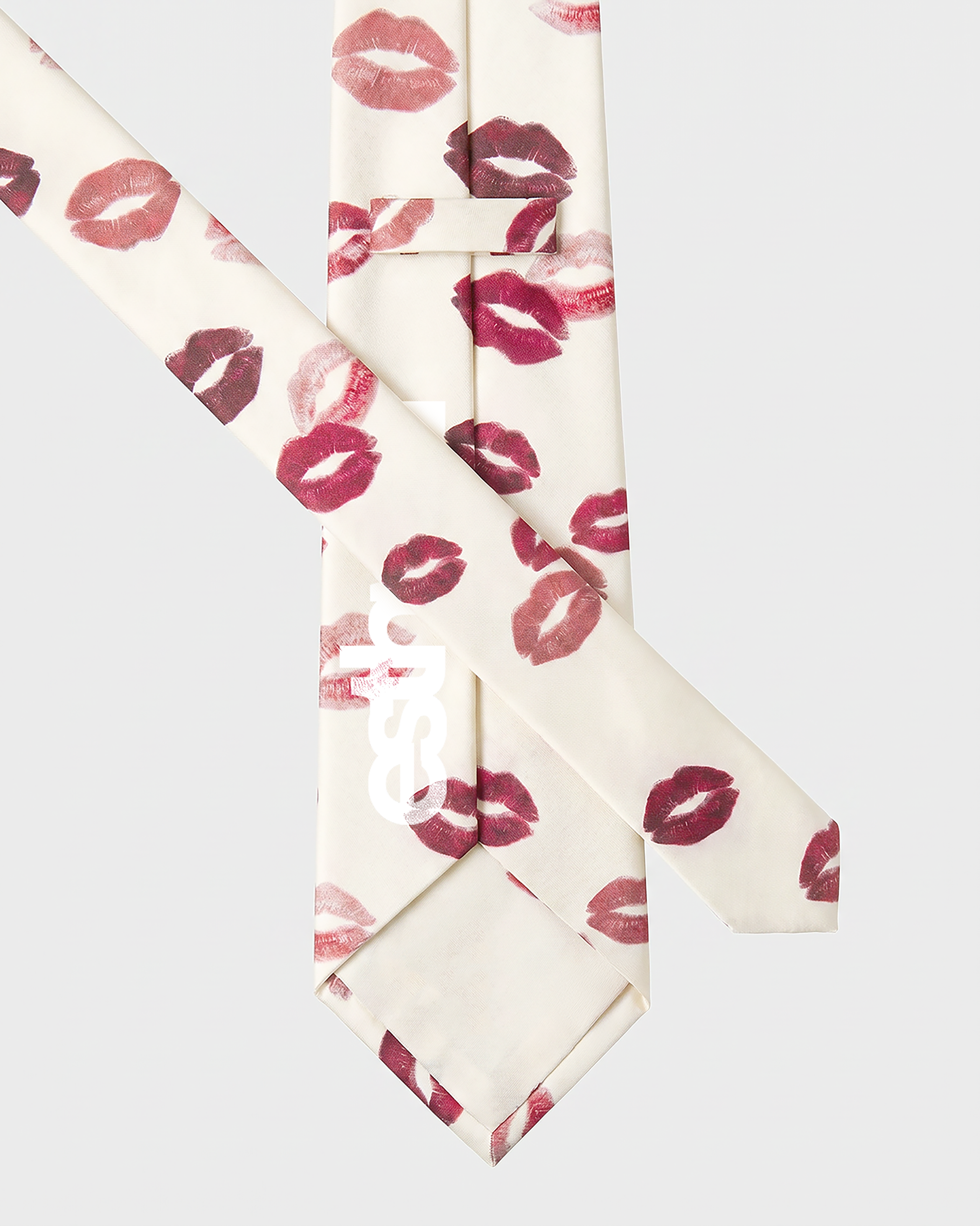 Kissed Tie | Milk White