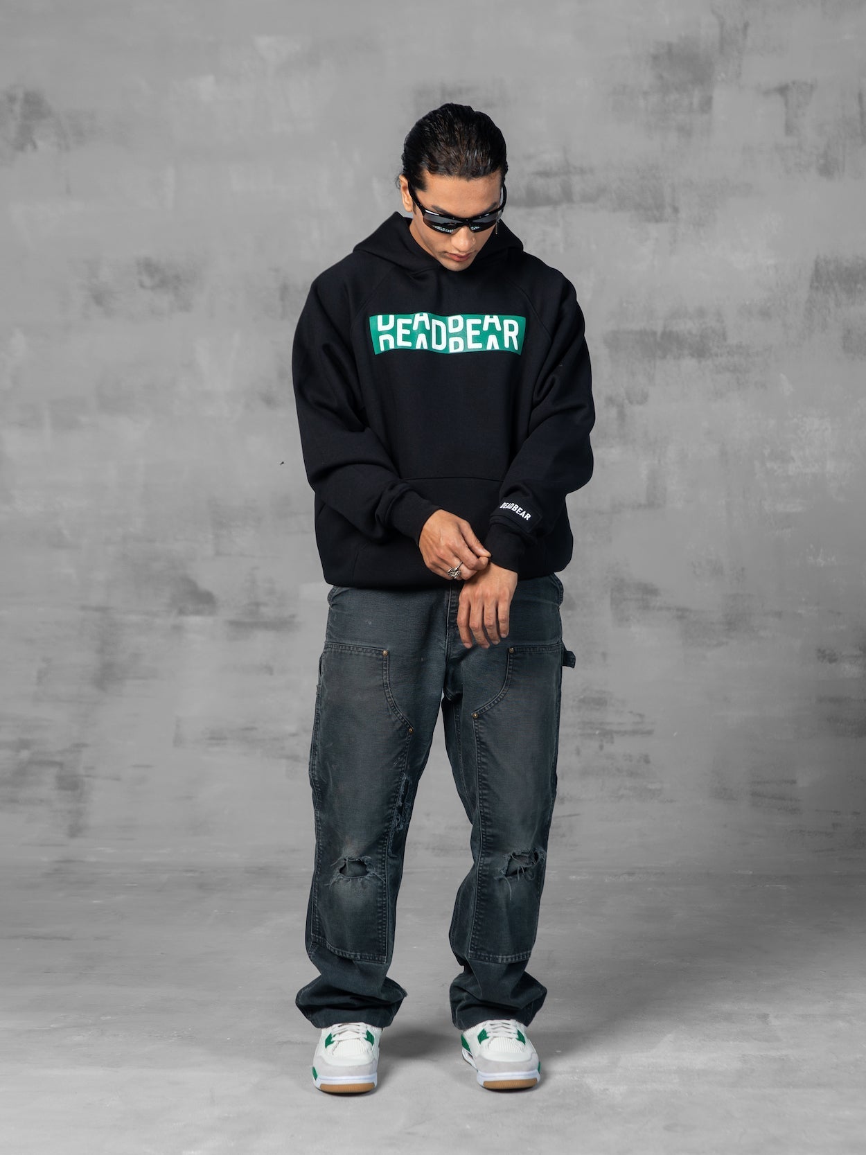 Skeleton Hoodie Black