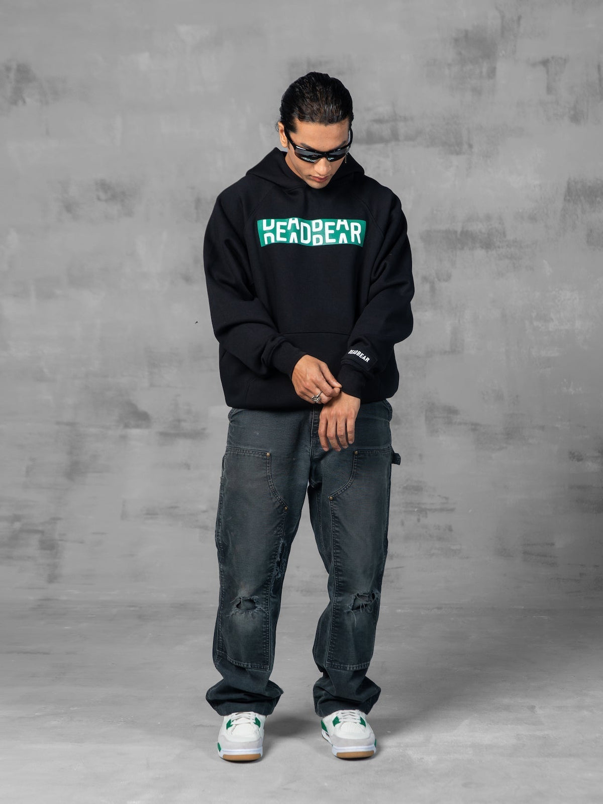 Skeleton Hoodie Black