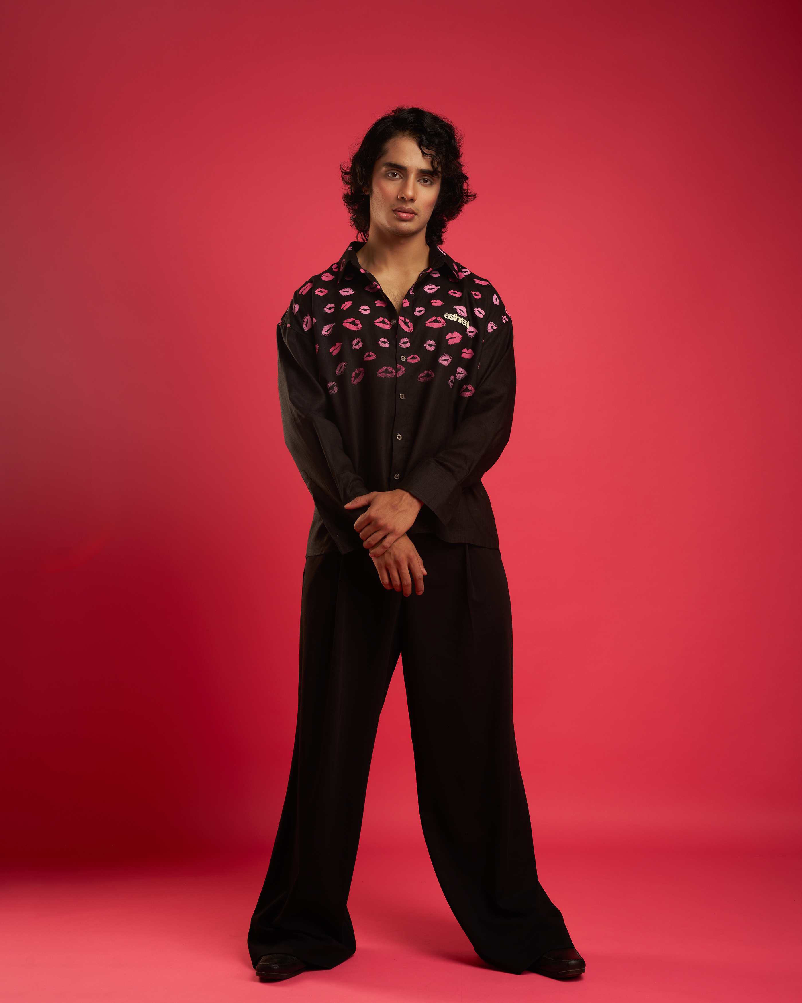 Kissed Linen | Black