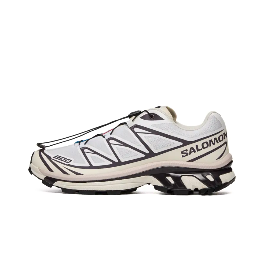 Salomon XT-6 White Vanilla Ice Plum
