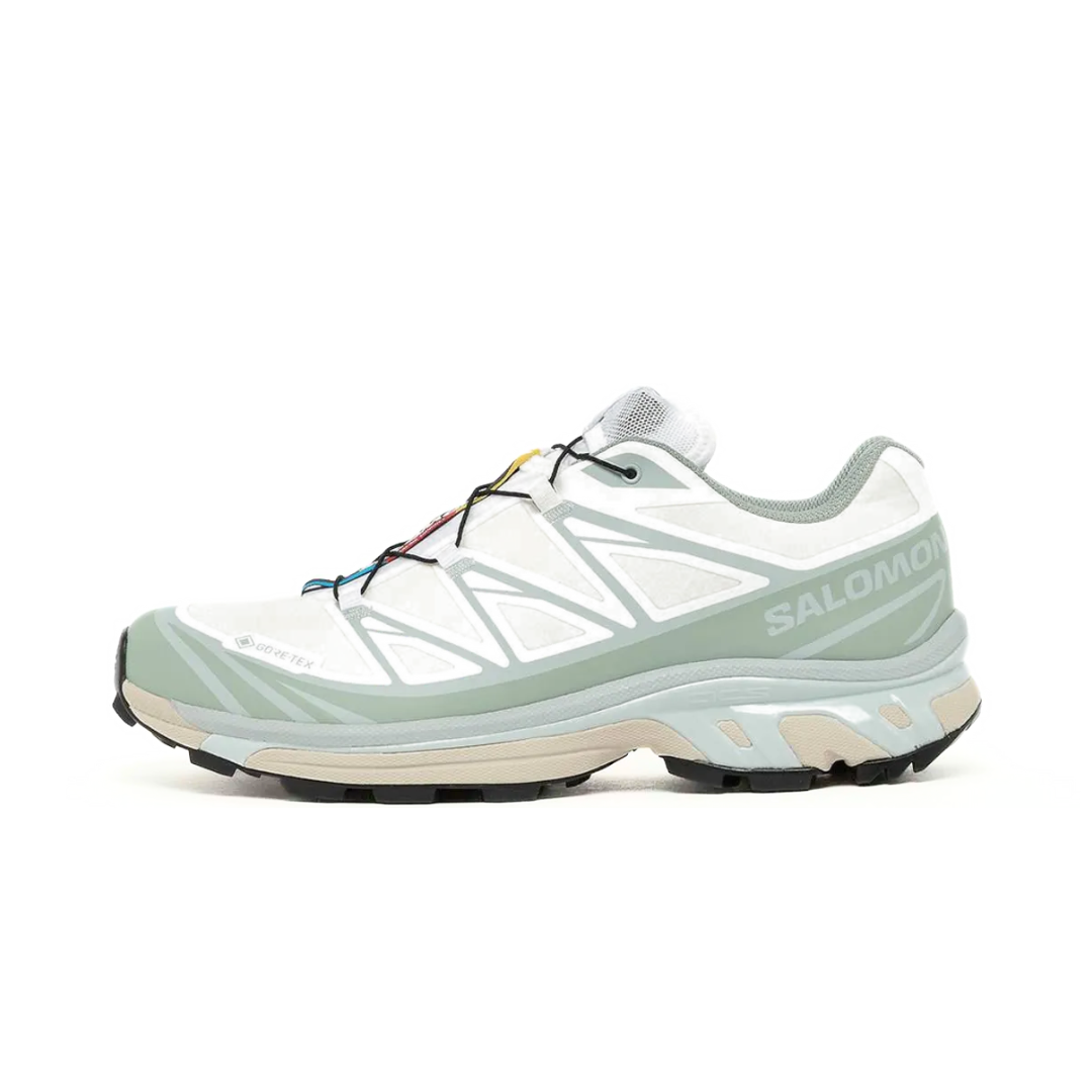 Salomon XT-6 Gore-Tex White Green Milieu