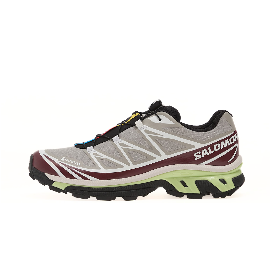 Salomon XT-6 Gore-Tex Paloma Maroon Banner