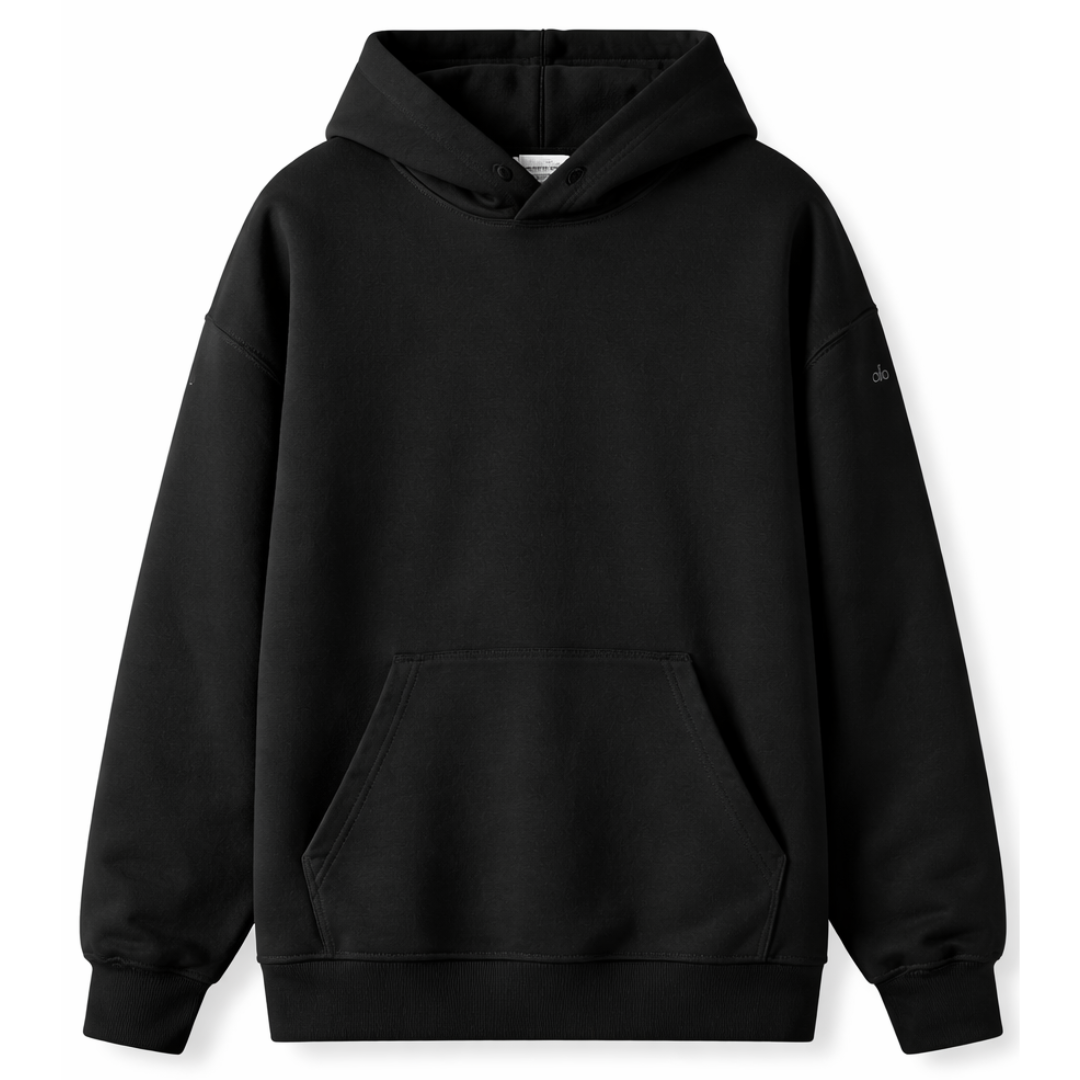 ALO YOGA CHILL HOODIE BLACK