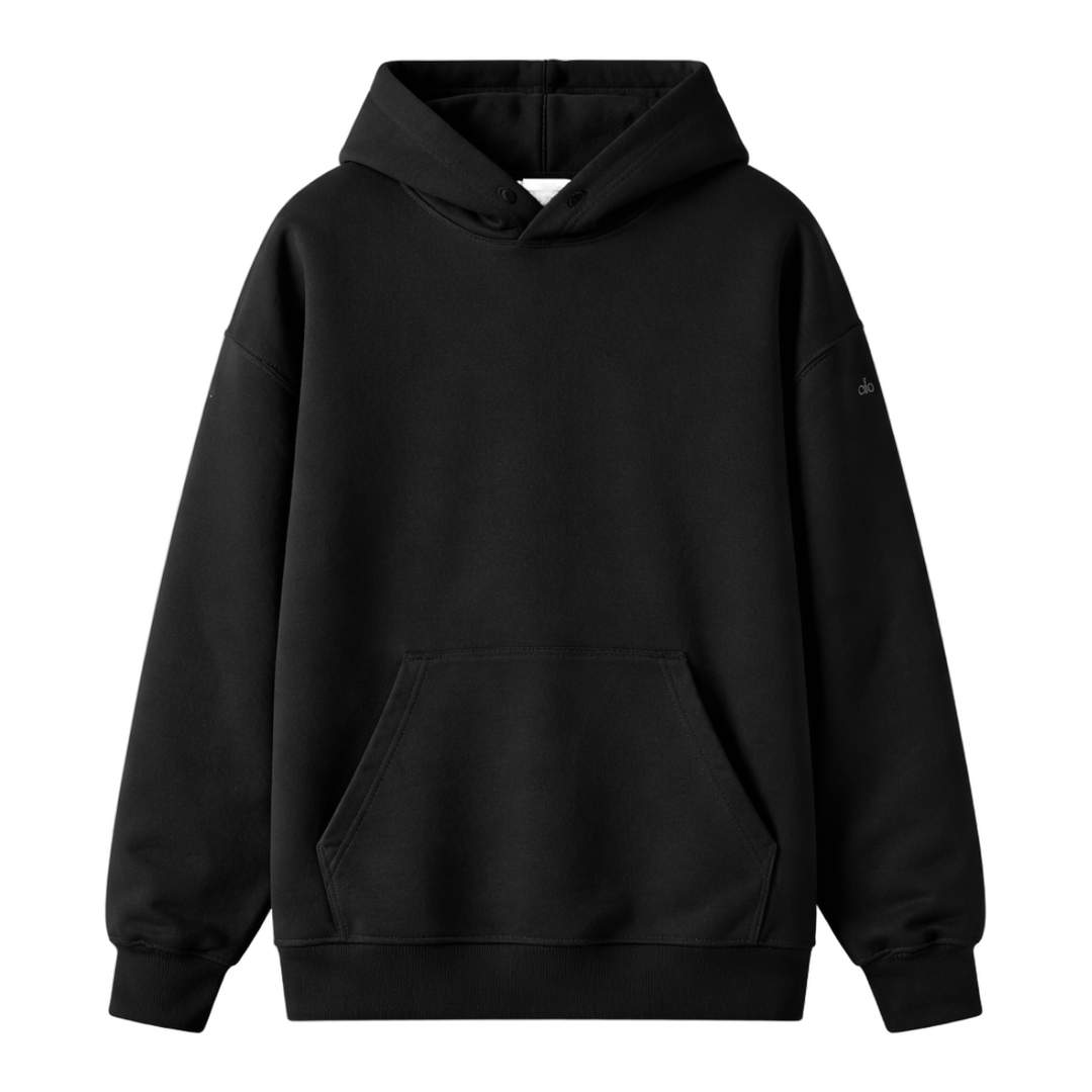 ALO YOGA CHILL HOODIE BLACK