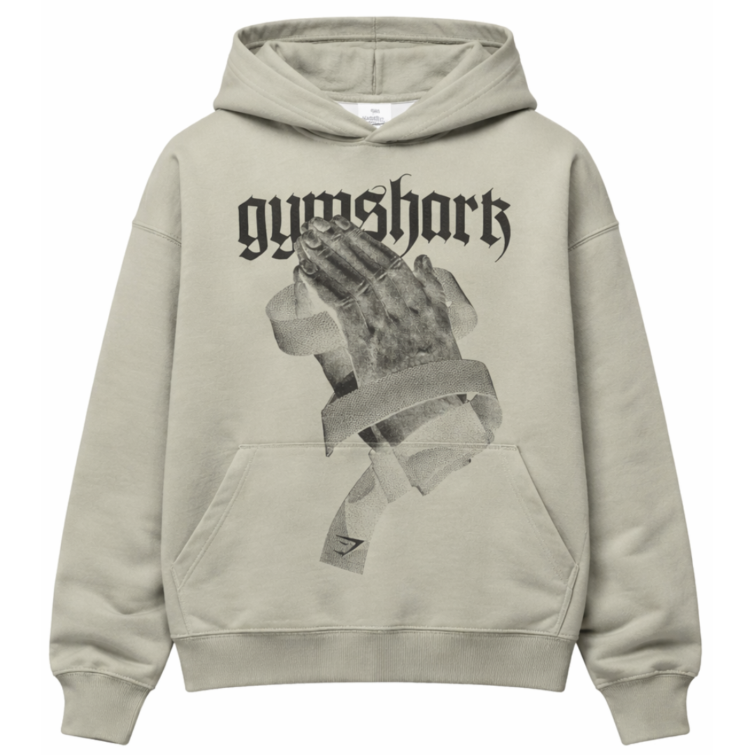 GYMSHARK Prayer Hands Hoodie