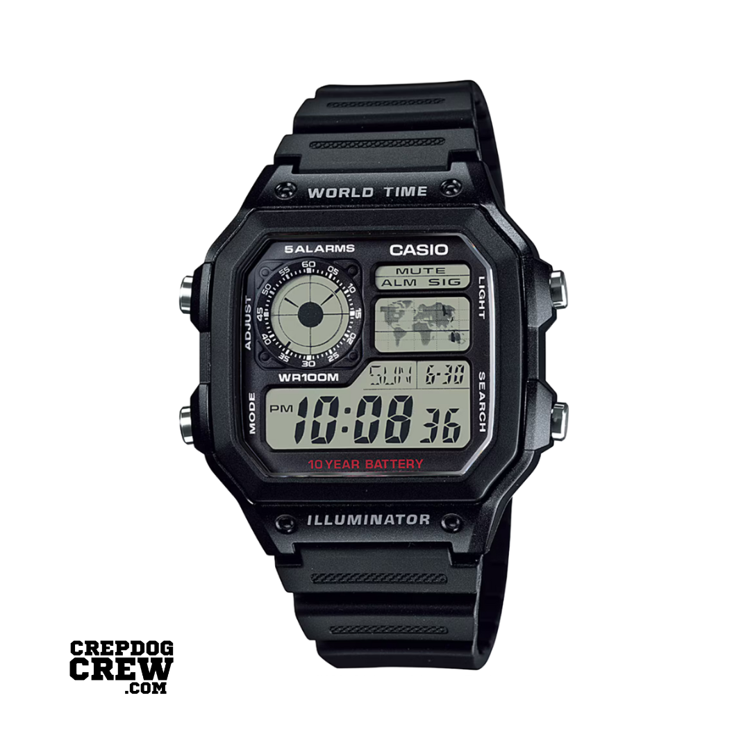 CASIO YOUTH AE-1200 series AE 1200WH 1AV D097