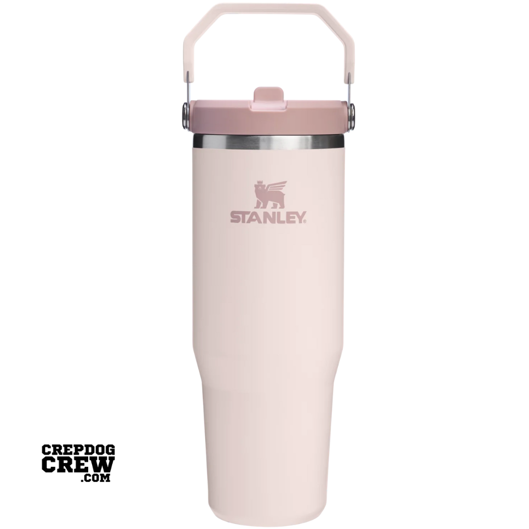 STANLEY Tumbler Mug IceFlow Flip Straw Rose Quartz 30 Oz
