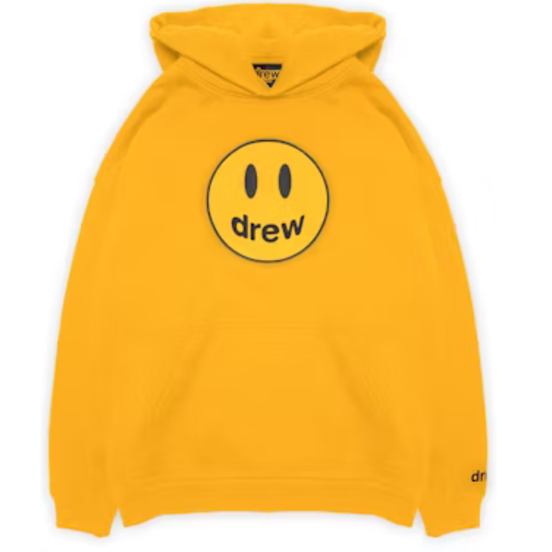 drew house mascot hoodie golden yellow