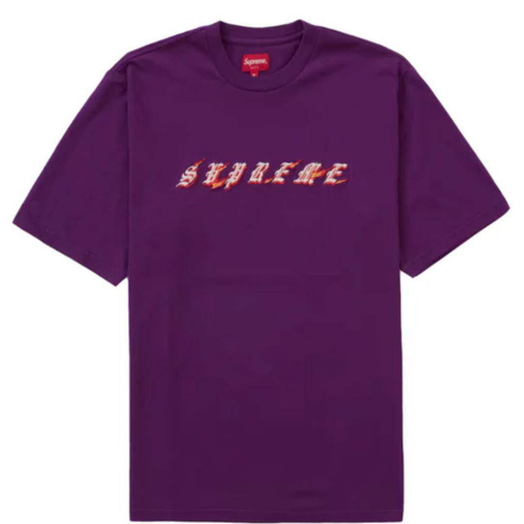 Supreme Flames S/S Top Plum