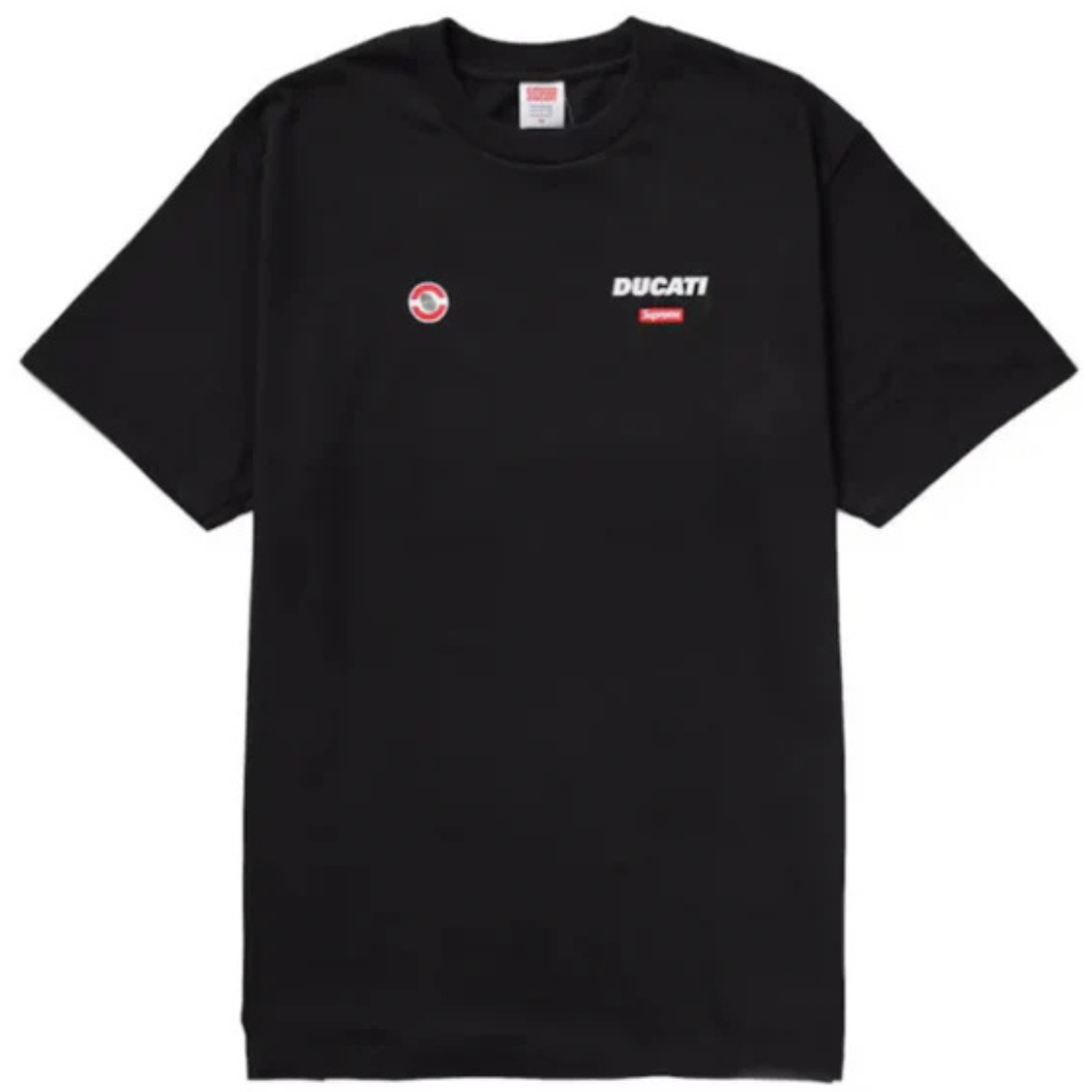 Supreme Ducati Logos Tee！ Supreme Ducati Logo Tee Black