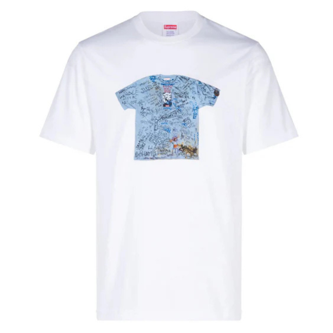 Supreme 30th Anniversary First Tee White