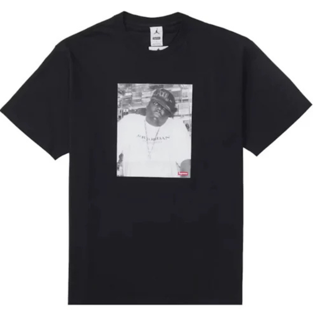 Supreme Jordan Biggie S/S Top Black