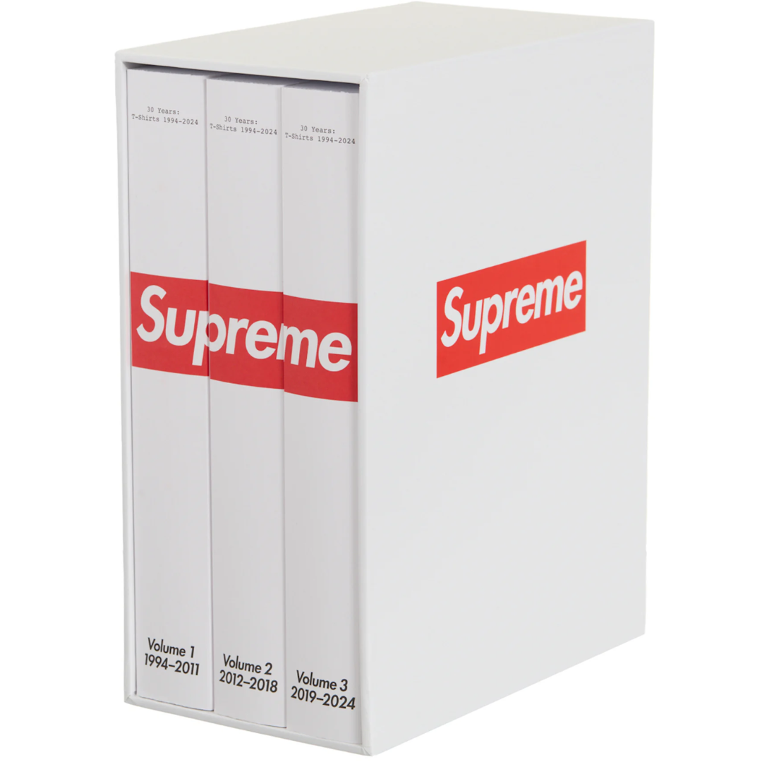 Supreme 30 Years T-Shirt 1994-2024 Book