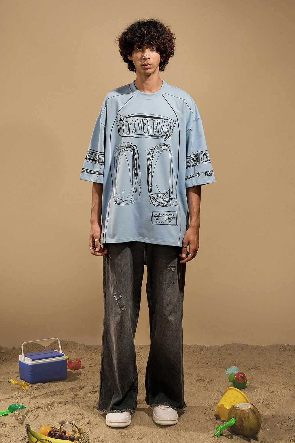 Sky Blue Jersey Tshirt