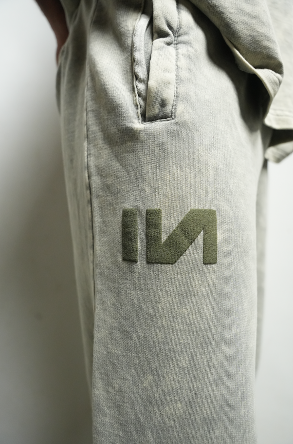 Washed sweatpants (Jade)