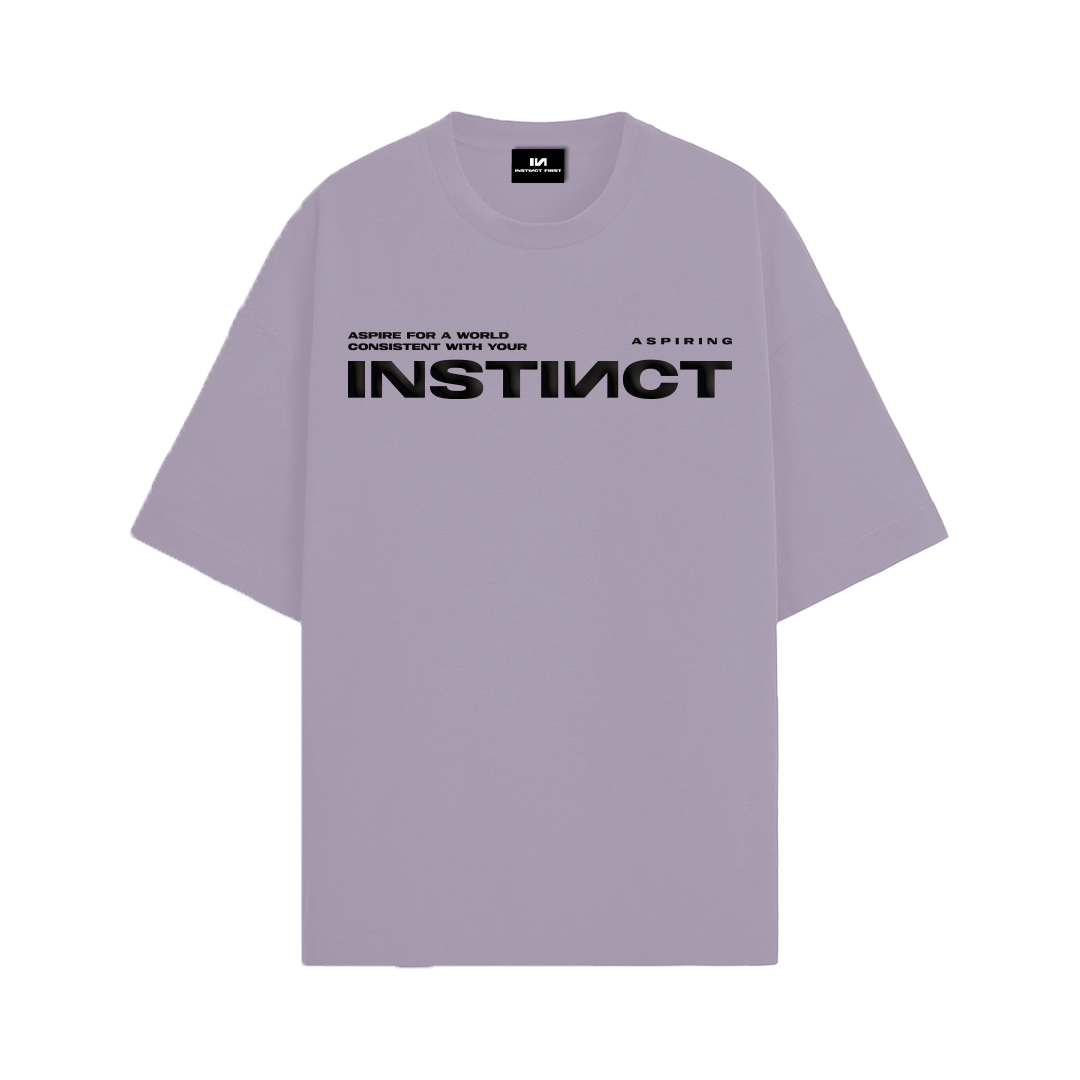 Oversized T-shirt - (Seeker Purple)