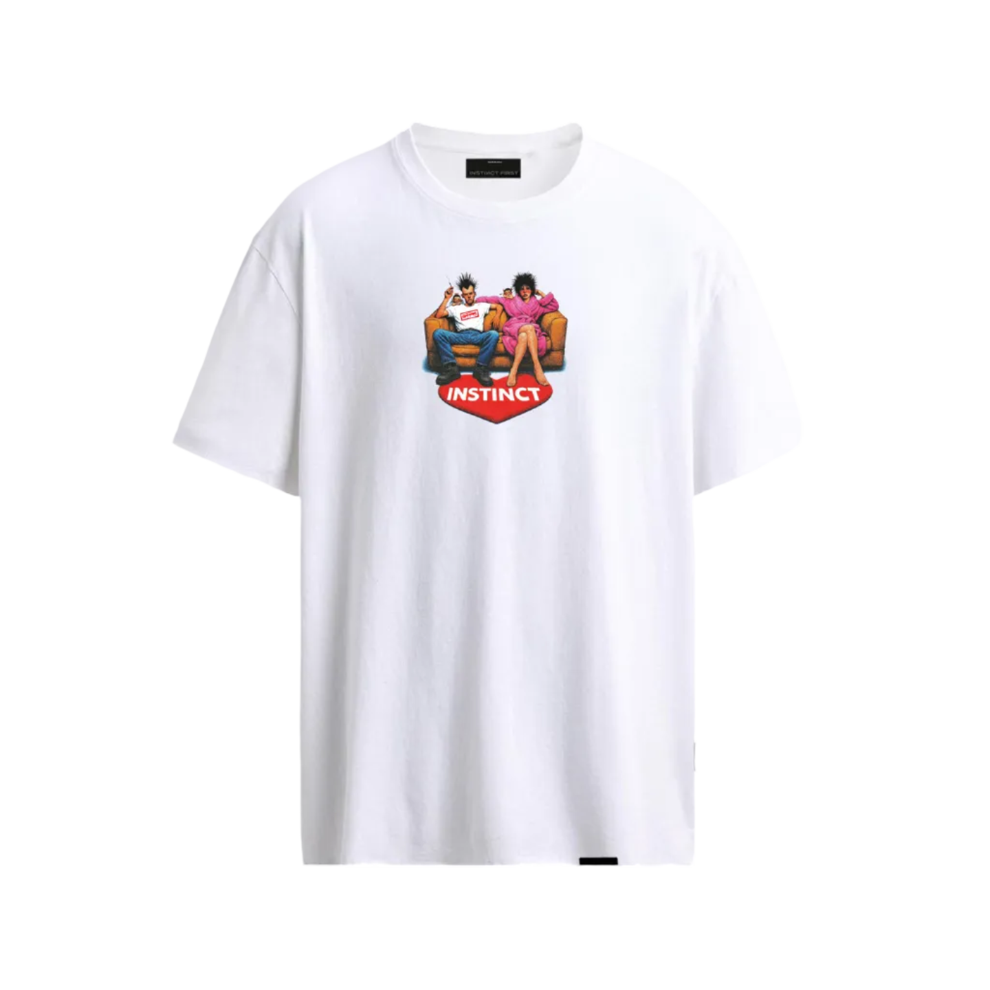 Shameless - Relaxed Fit Tshirt (White)