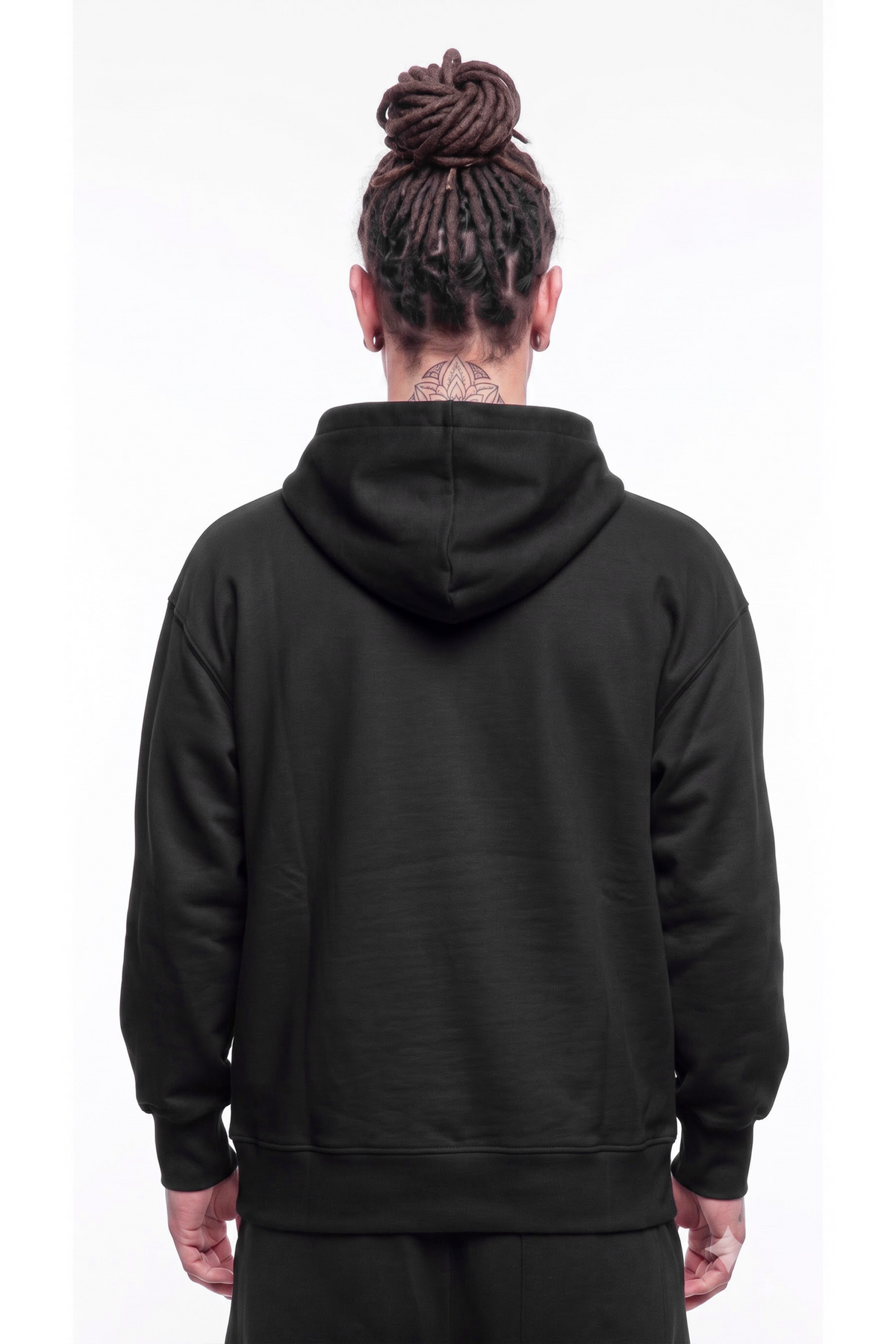 Shawl Draped Hoodie