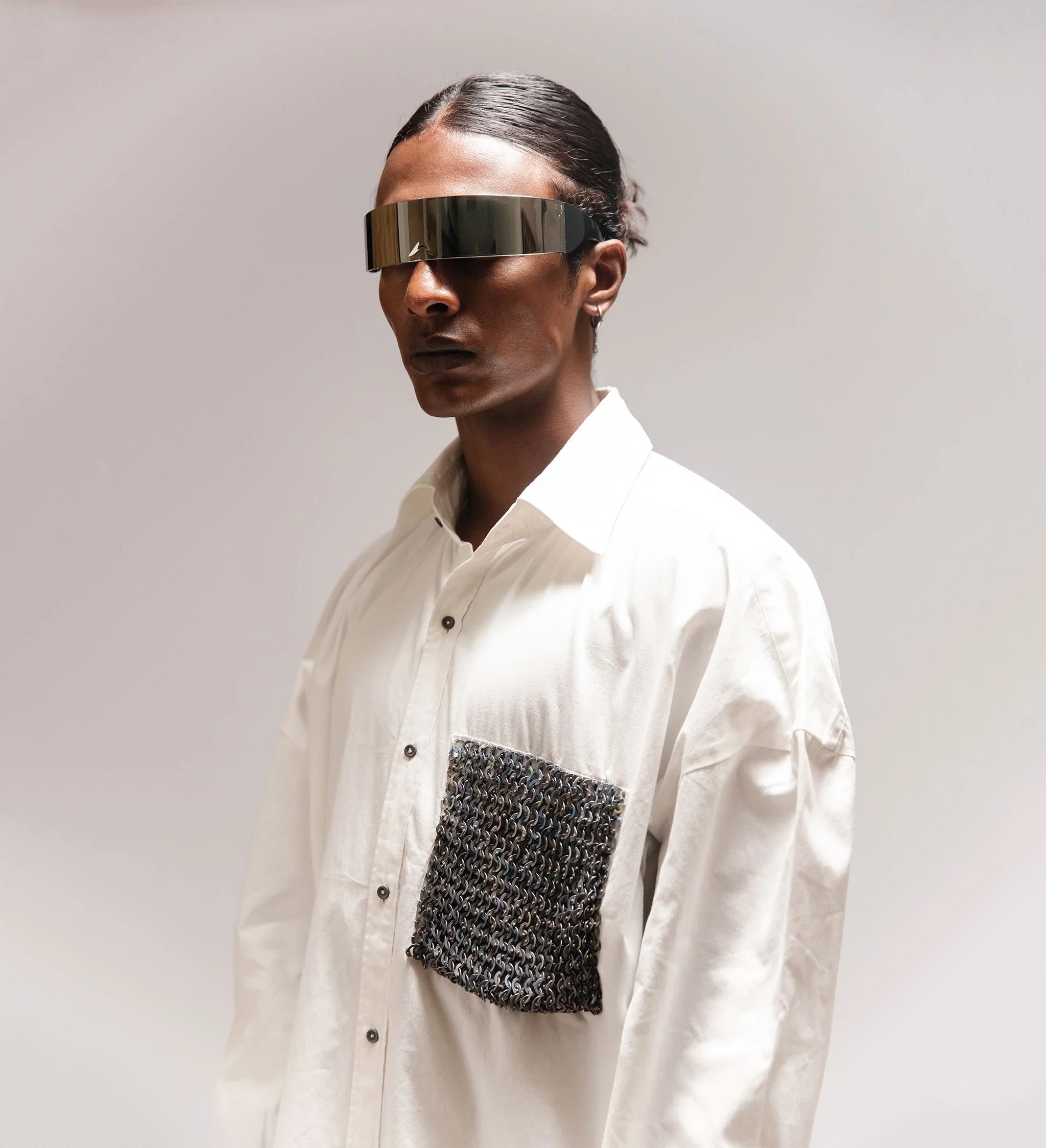 Iron Heart' Chainmail Armour Oversize Shirt