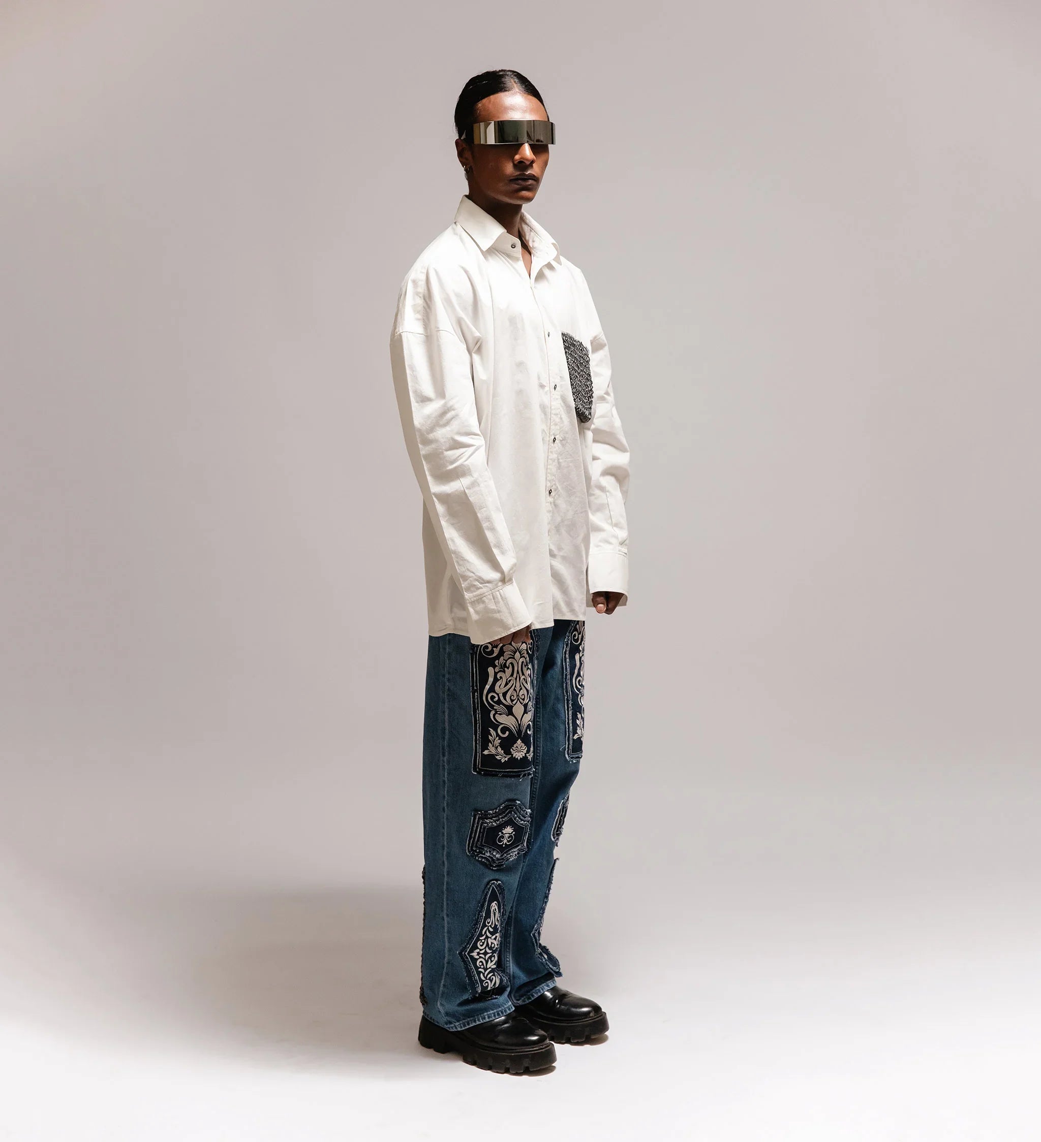 Iron Heart' Chainmail Armour Oversize Shirt
