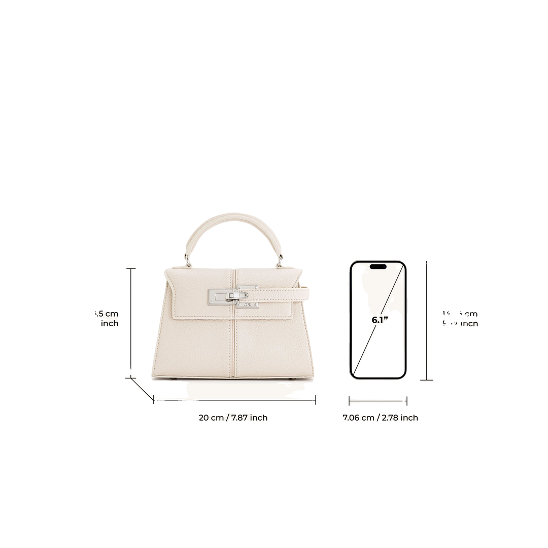 JW PEI Elise Top Handle Bag - White